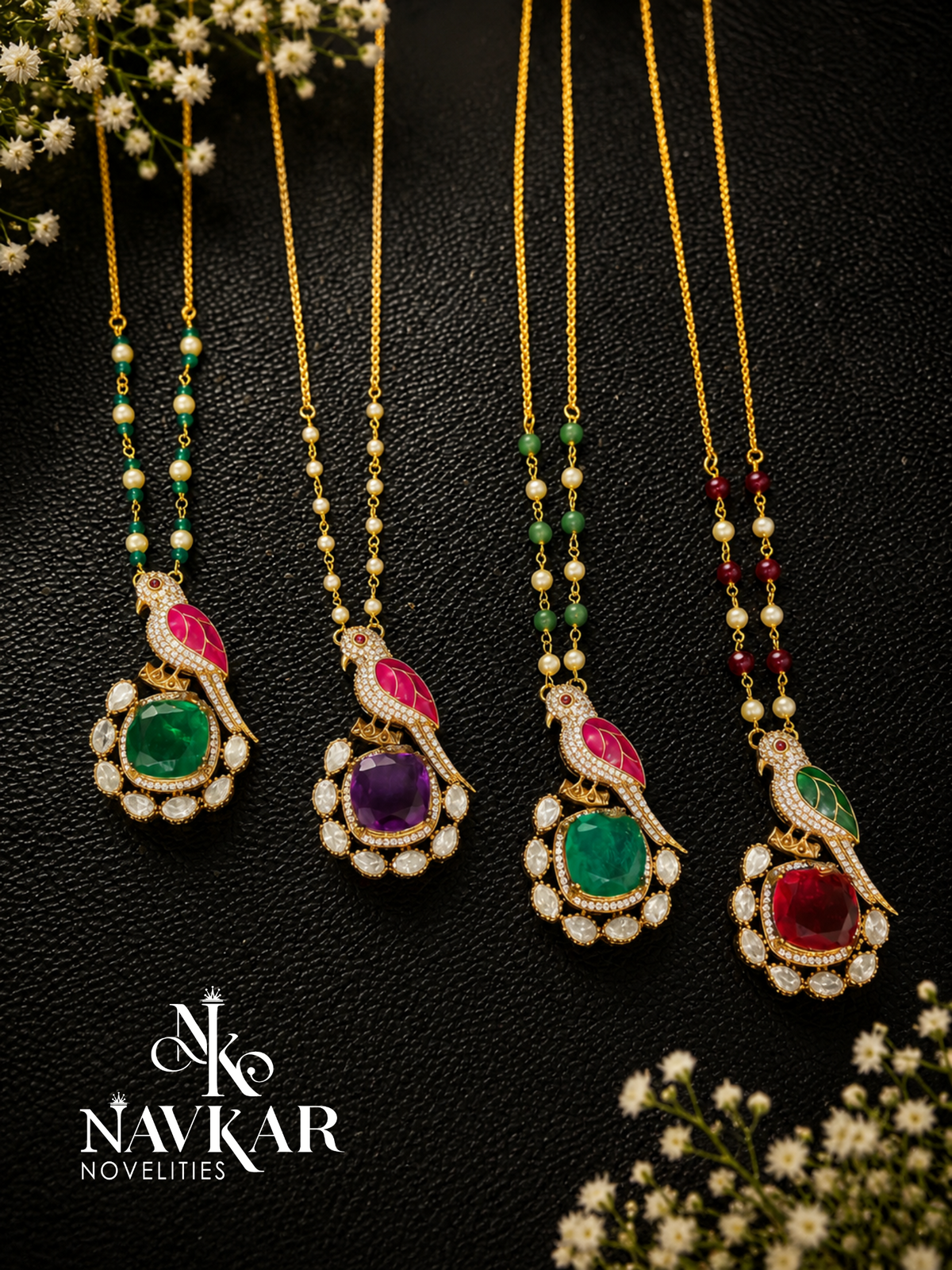 Kundan pendant set