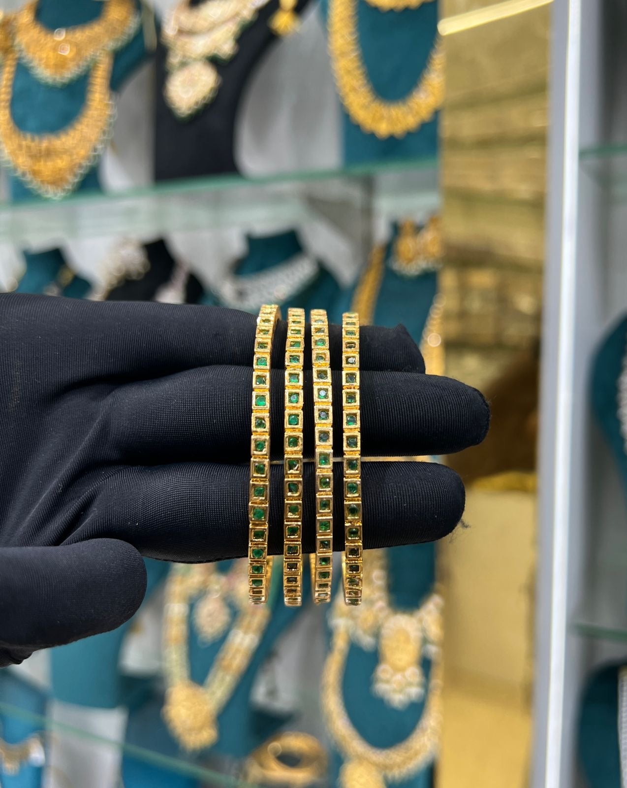 Stone bangles