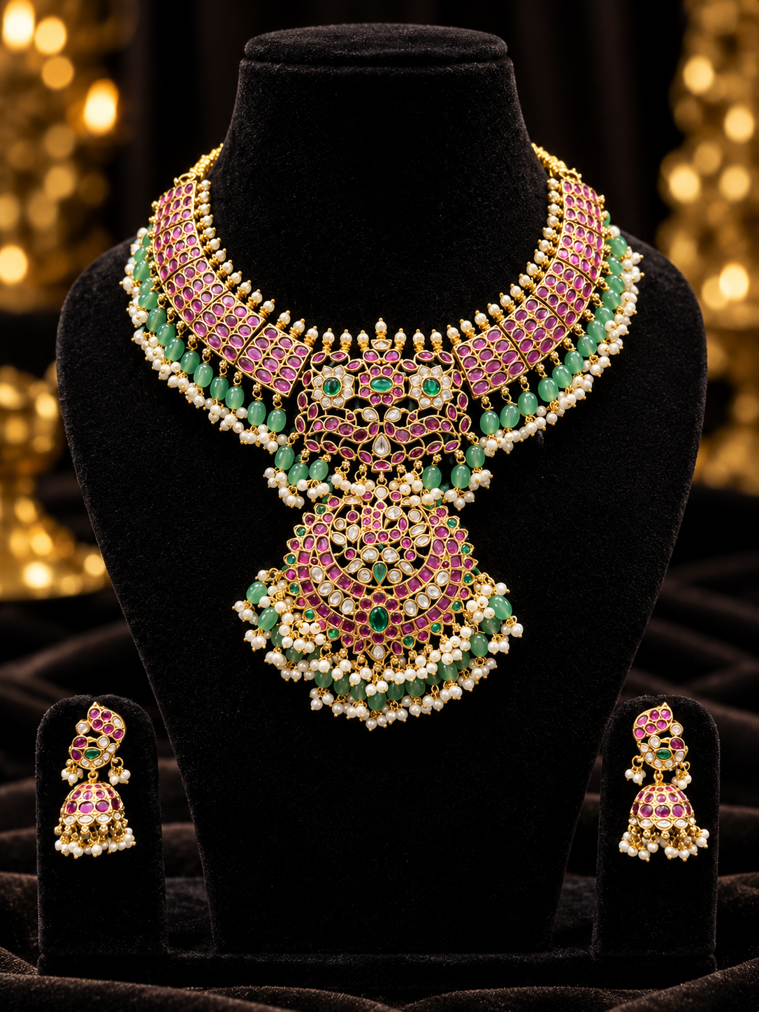 Kundan necklace