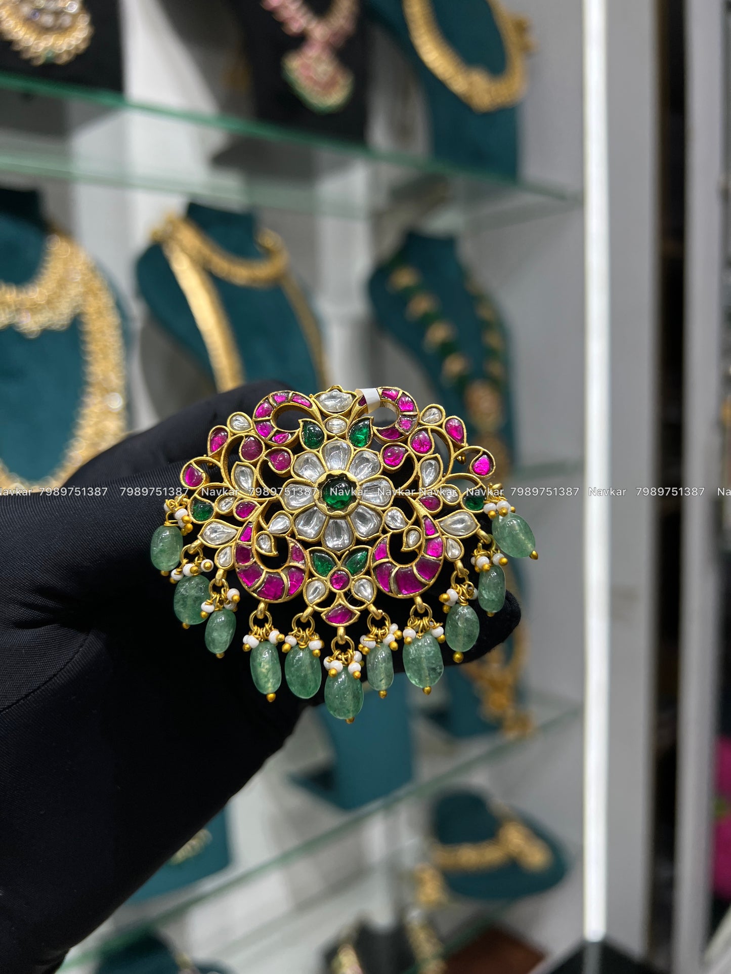 Kundan locket