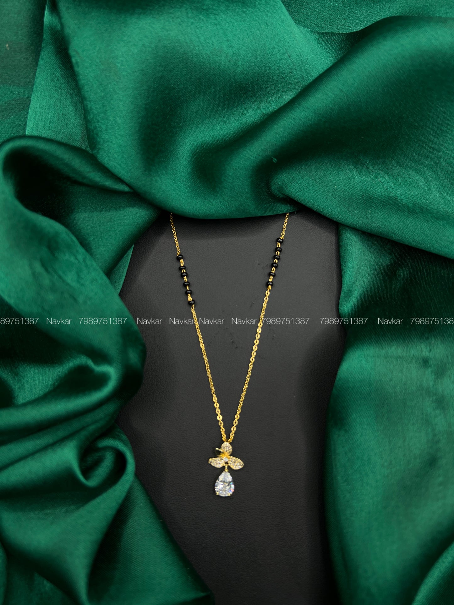 Black beads