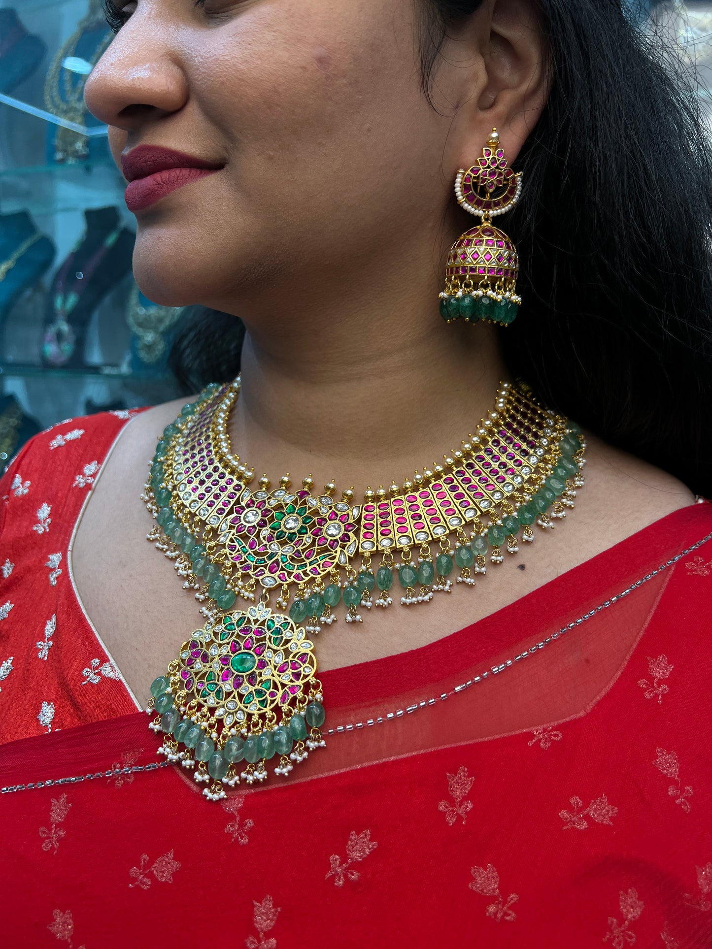 Kundan necklace