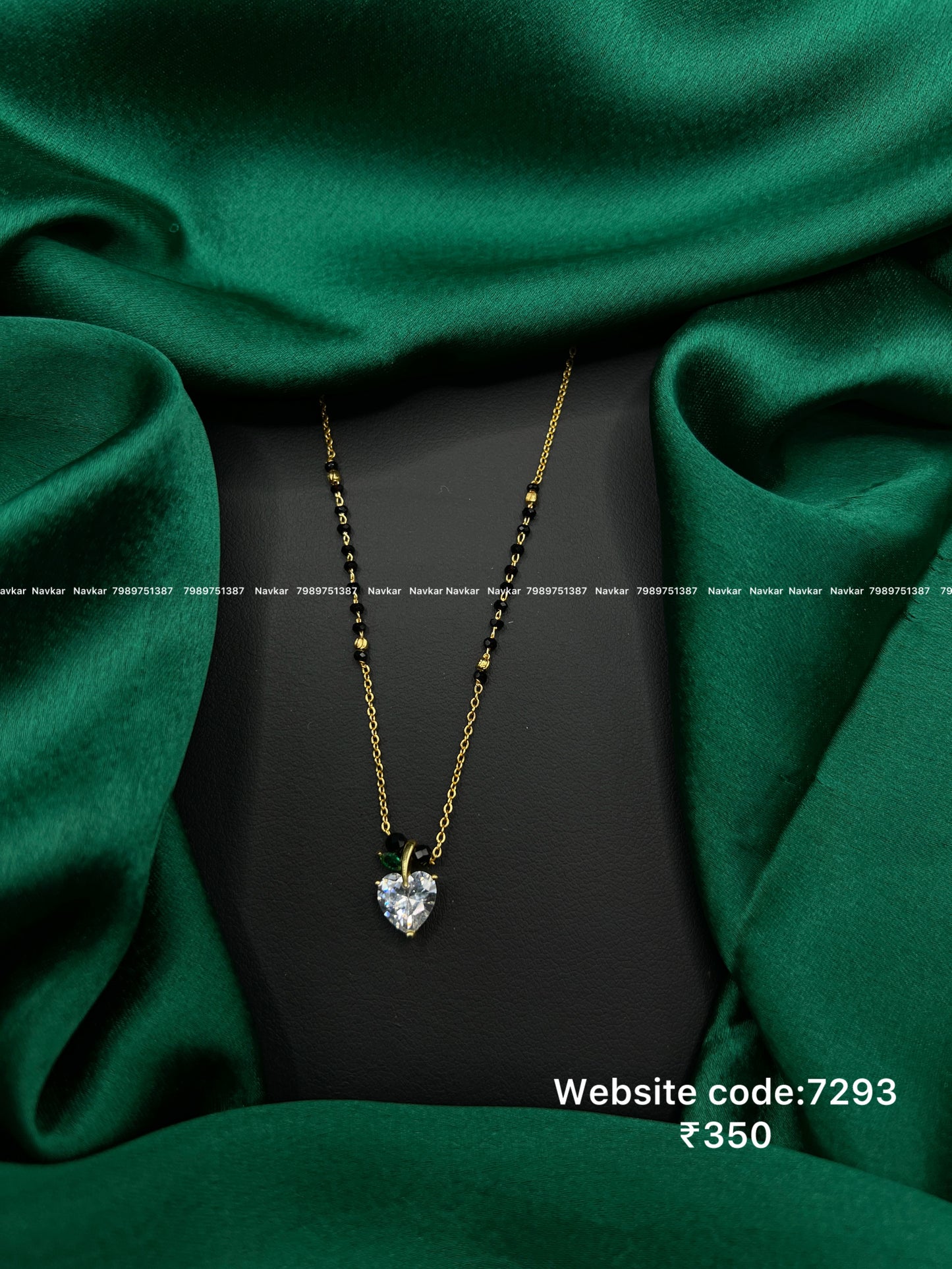 Black beads
