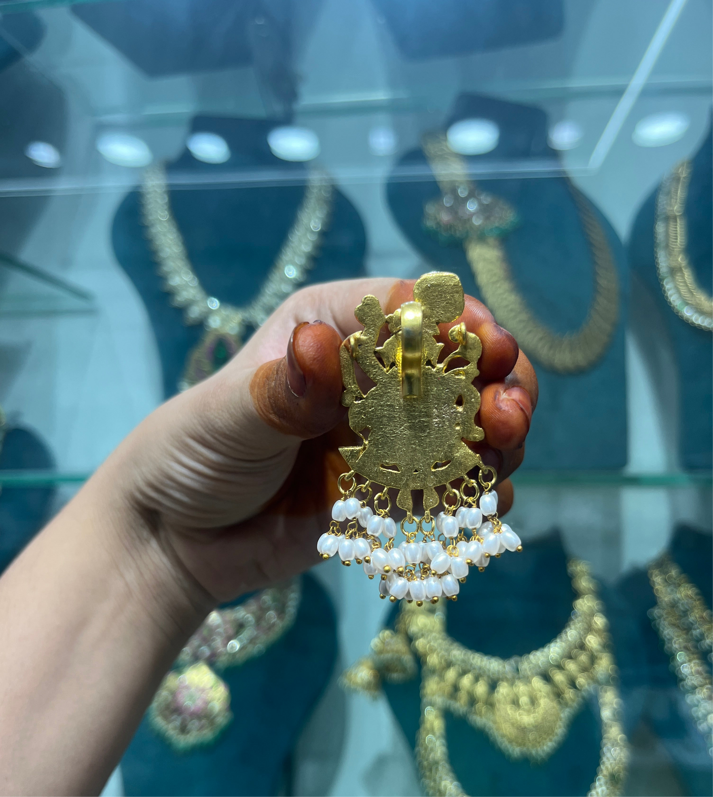 Kundan Krishna locket