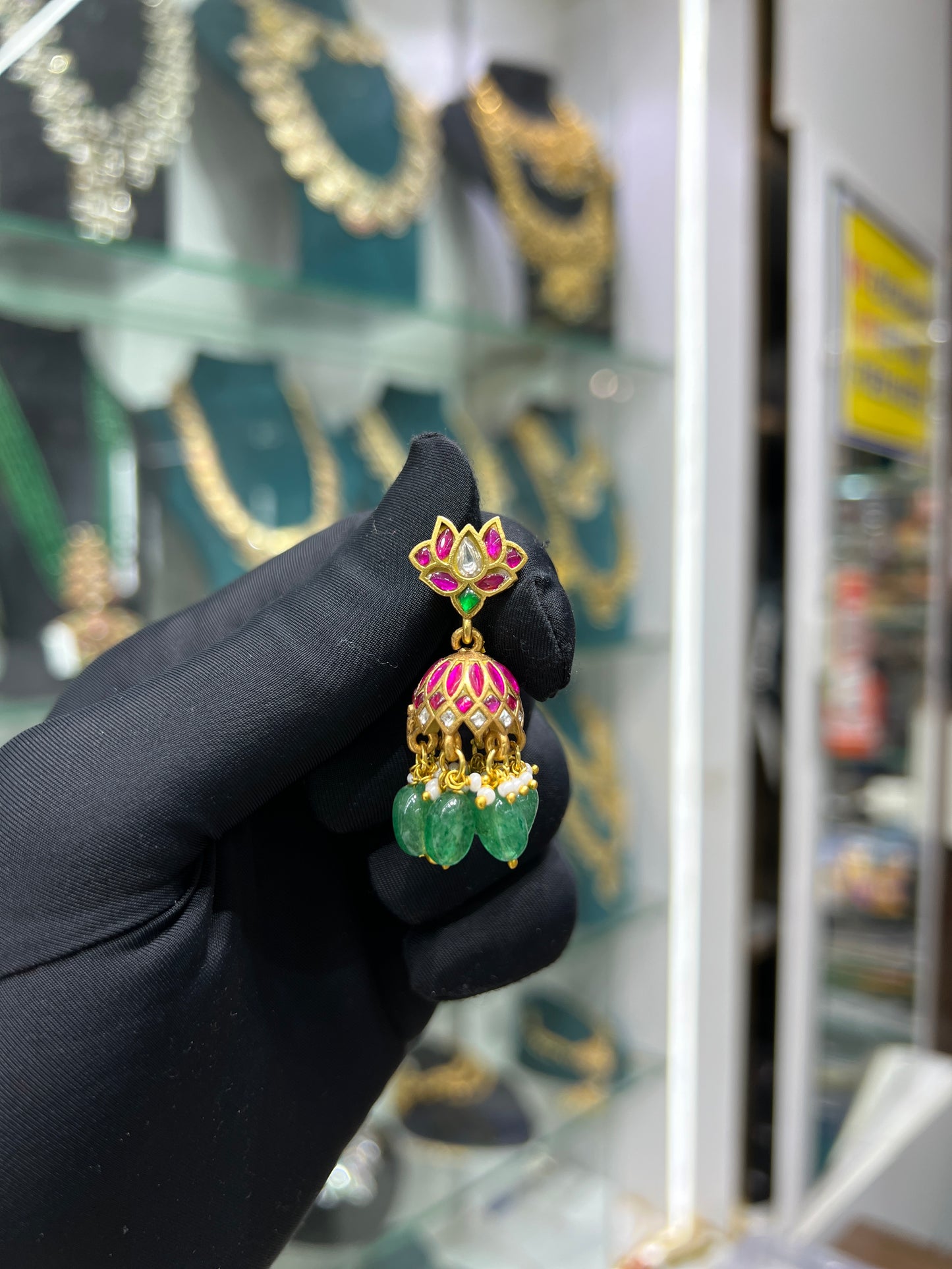 Kundan earrings