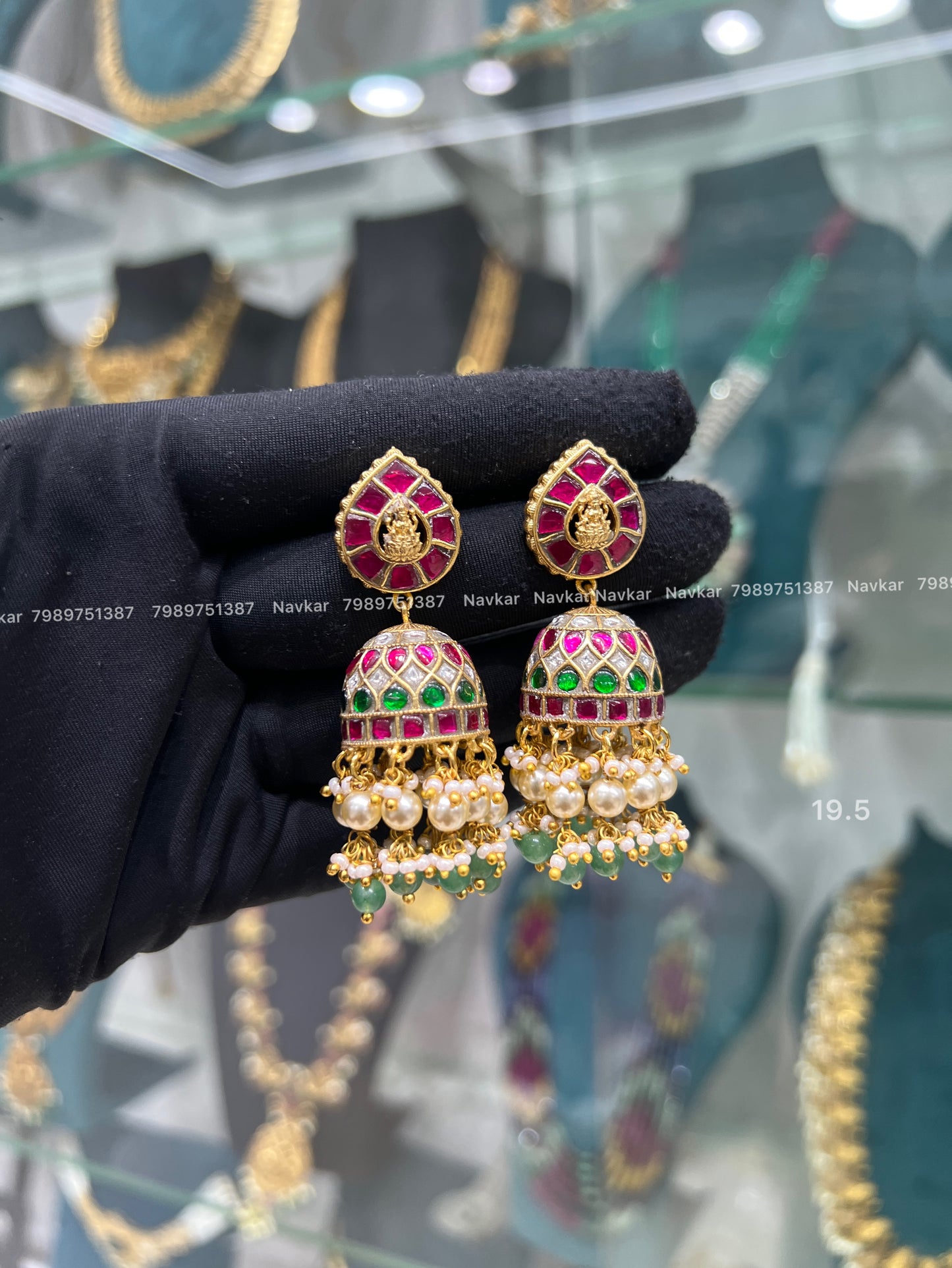 Kundan earring