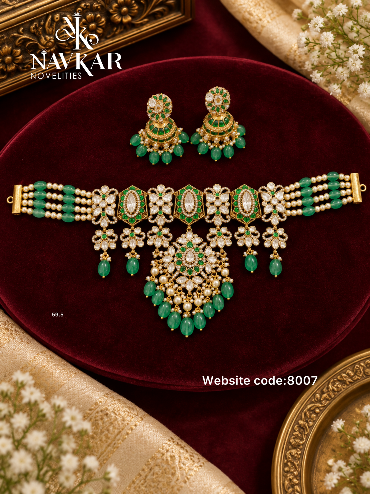 Kundan choker
