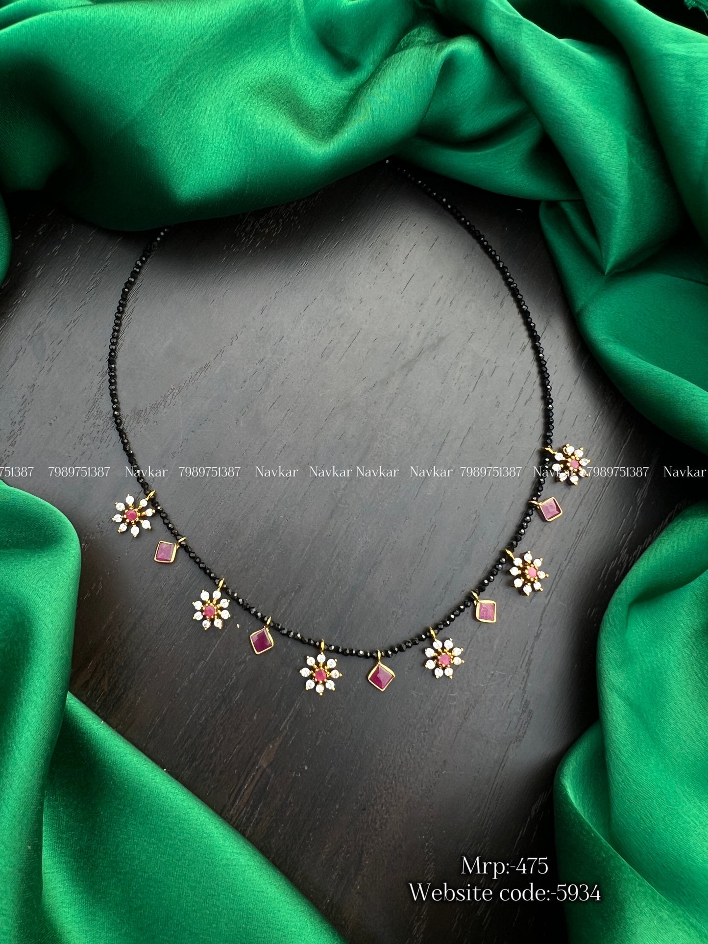 Black bead
