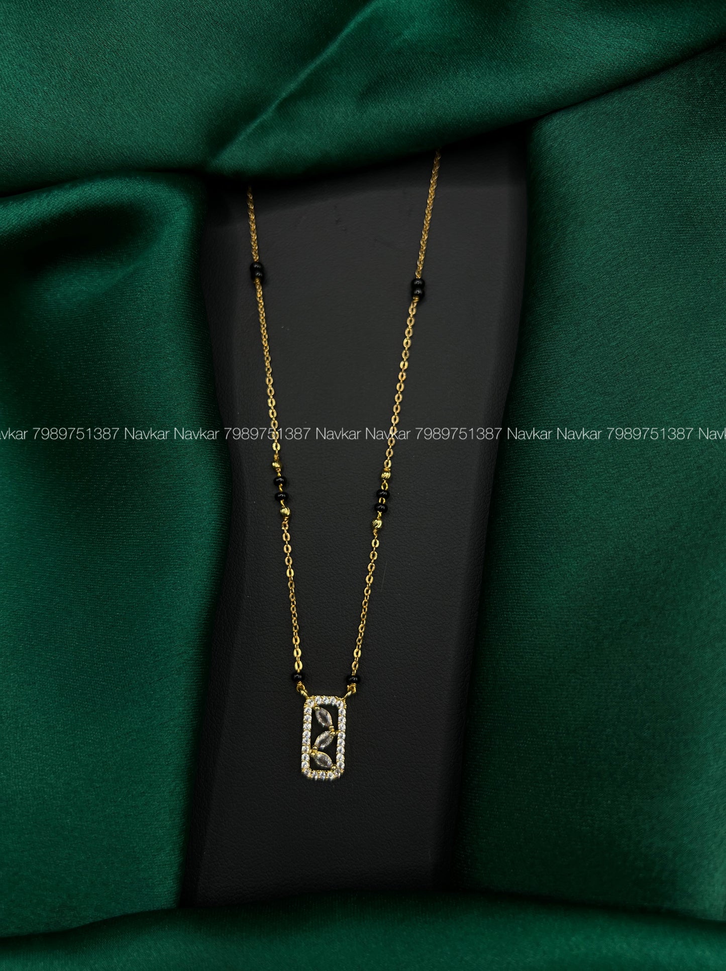 Black beads