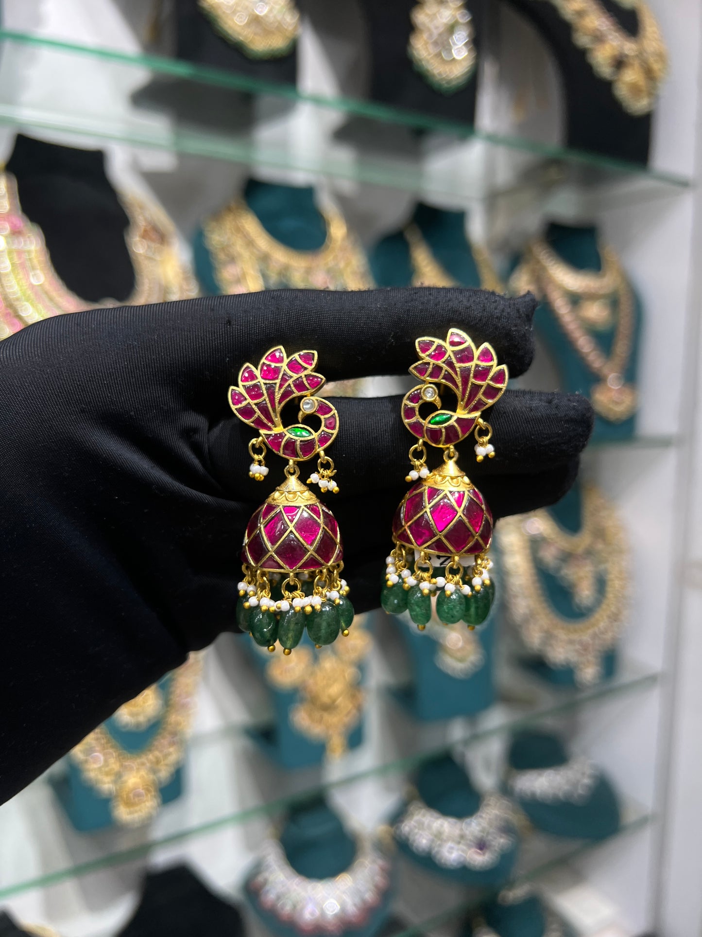 Kundan earring