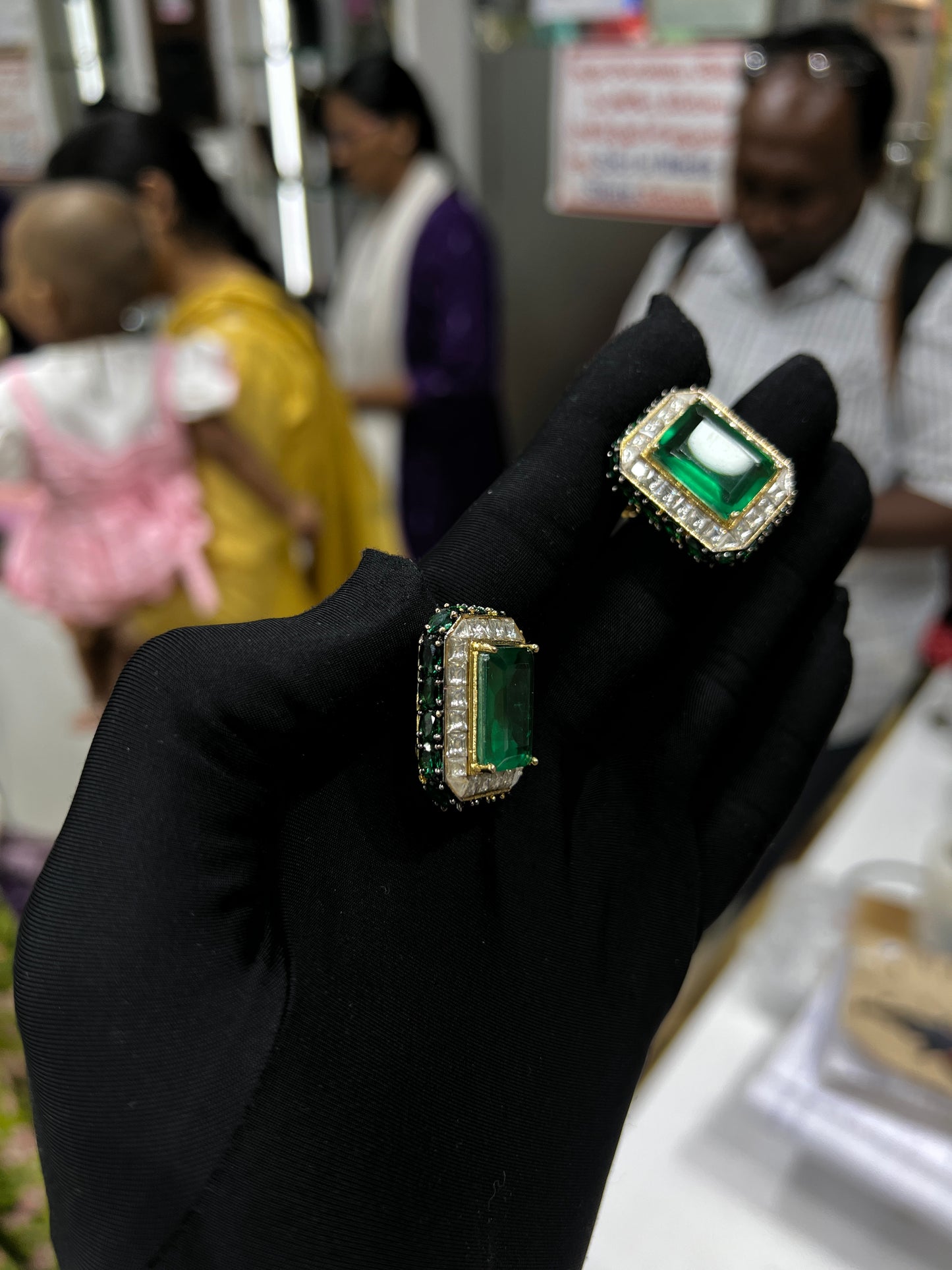 Polki earring