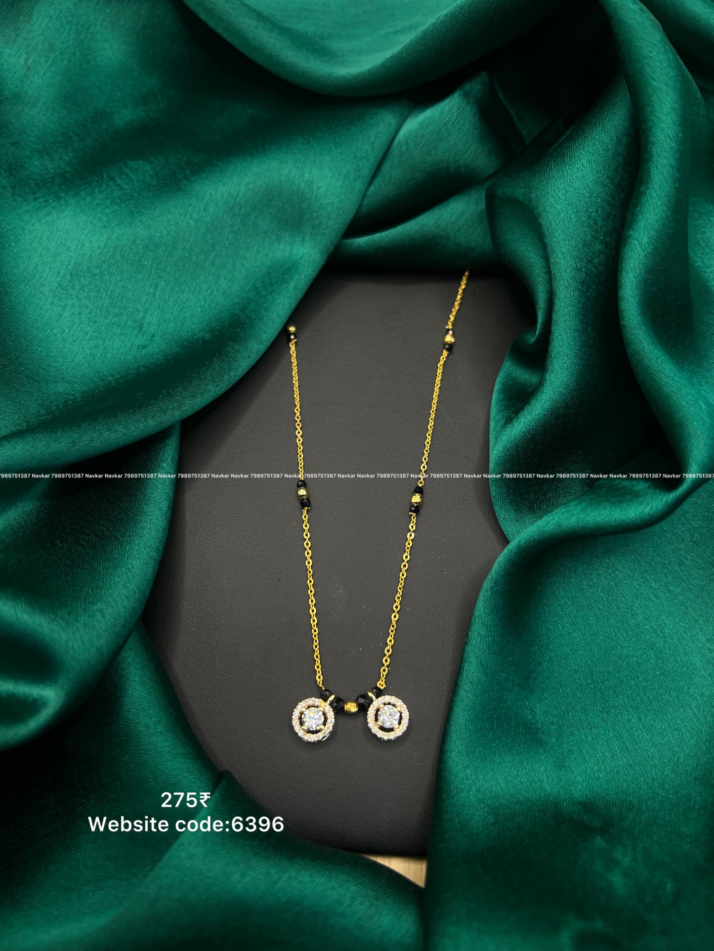 Black beads