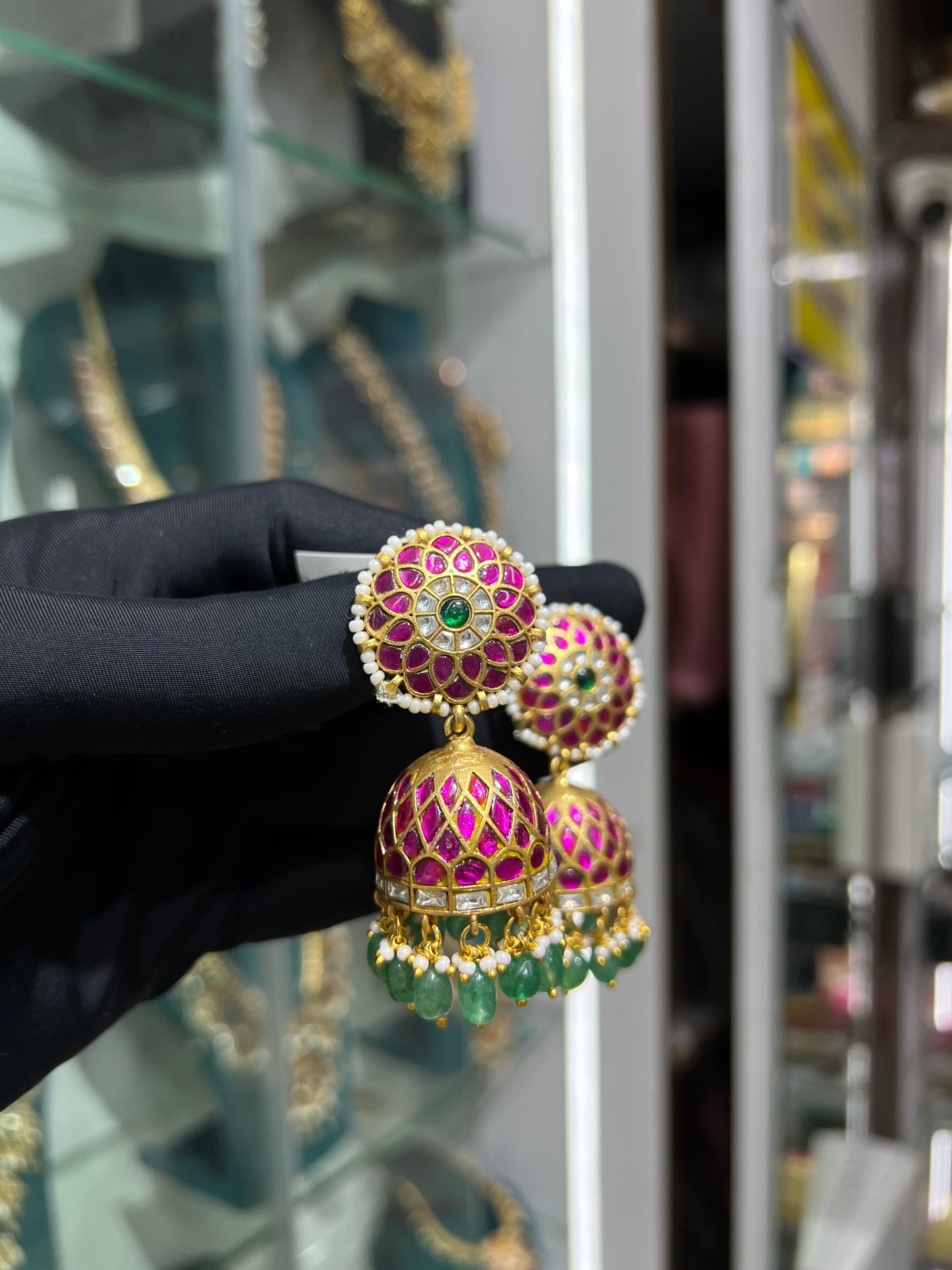 Kundan earrings