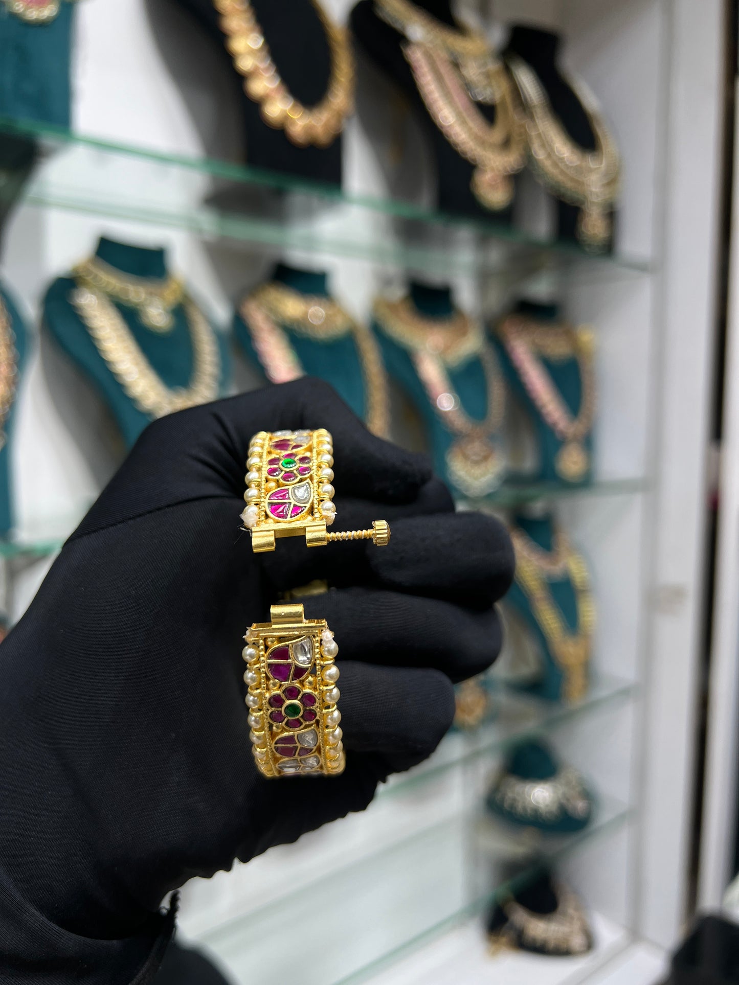 Kundan bangle 