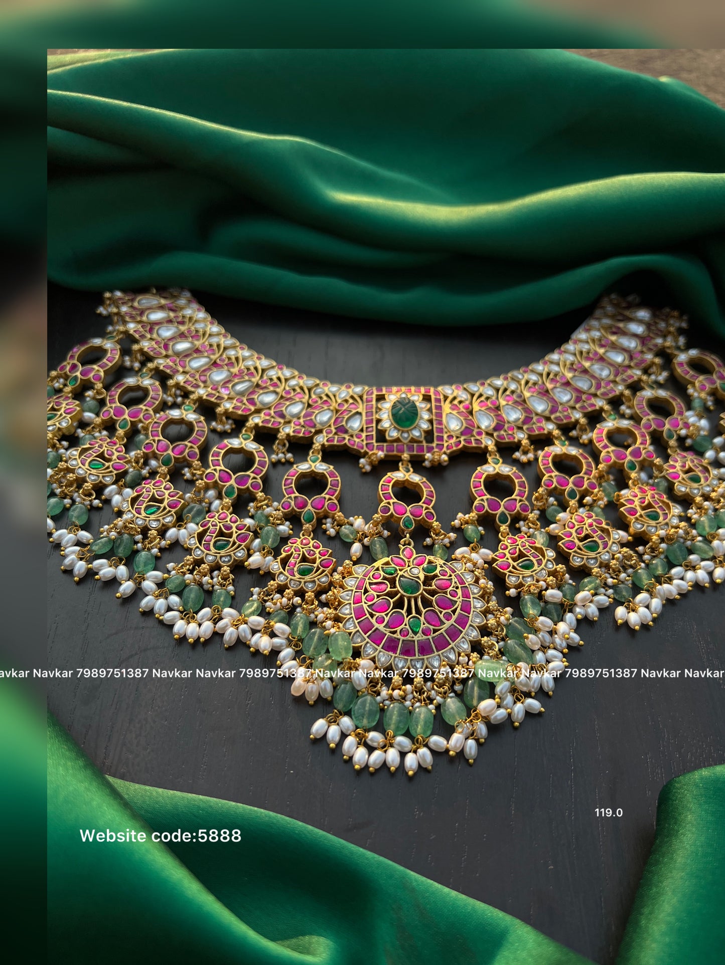 Kundan necklace