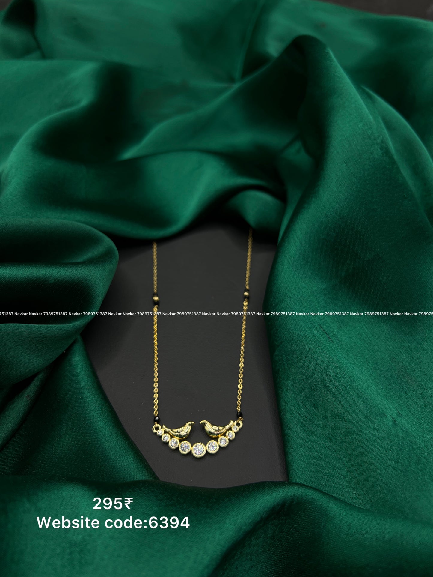 Black beads