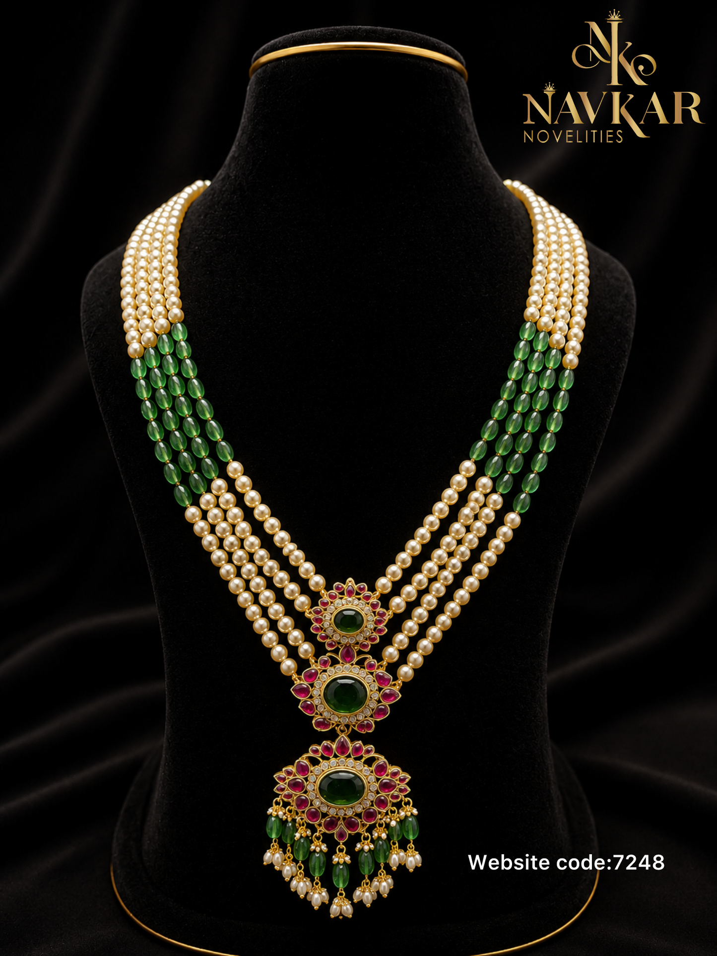 Kundan Beads Haram