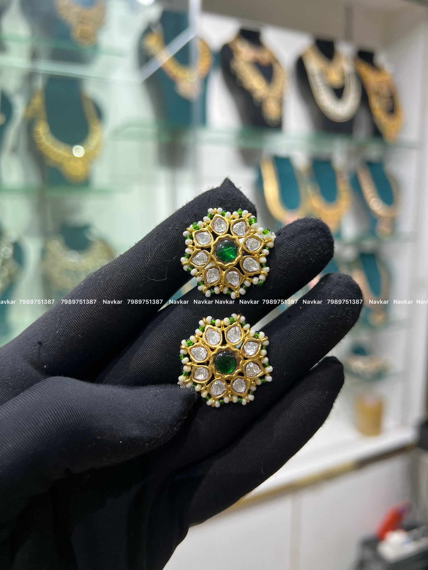 Mossonite earring
