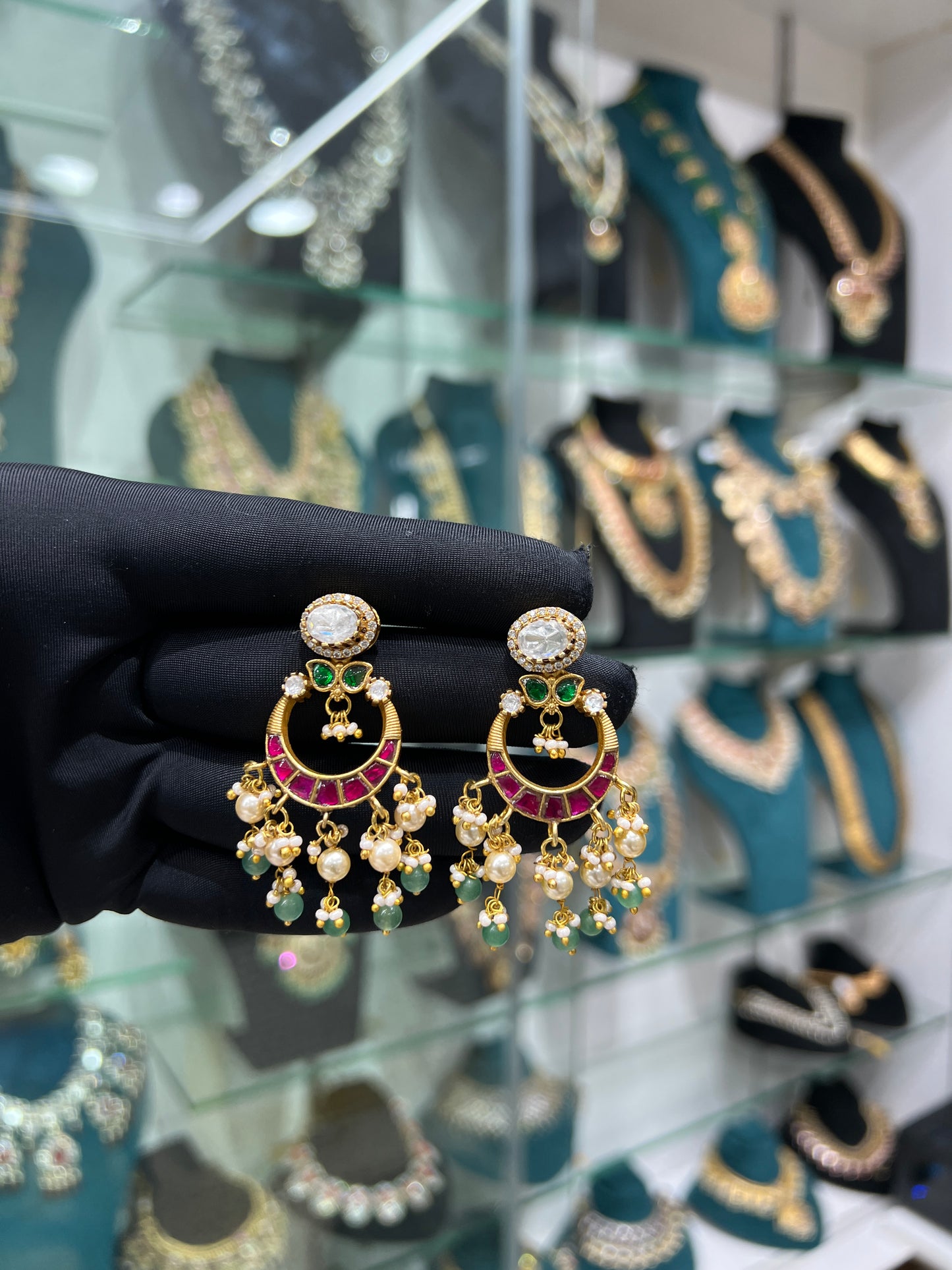 Kundan earring