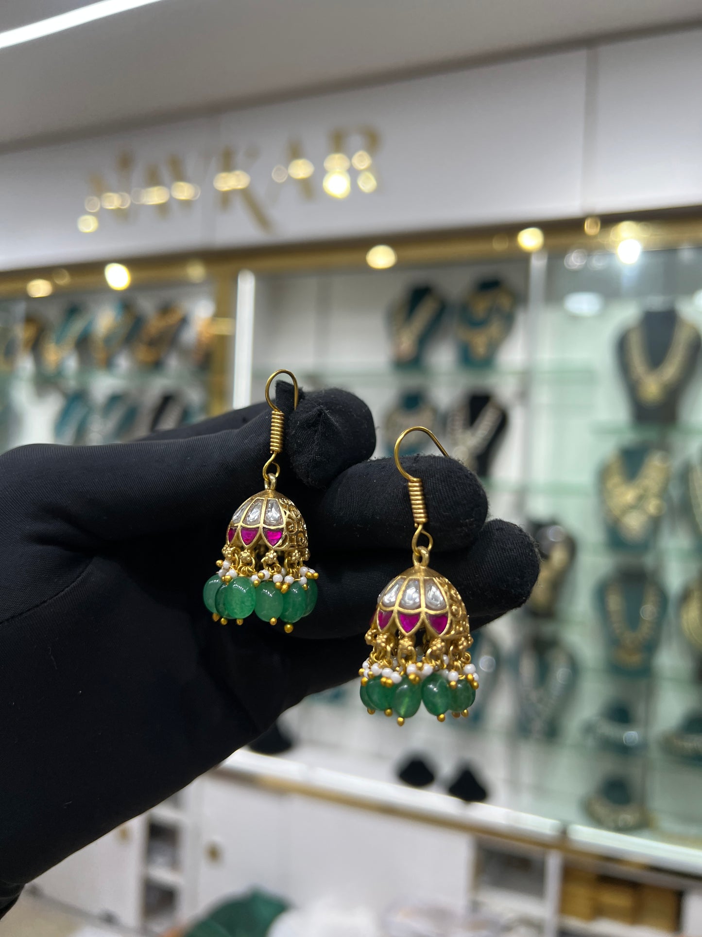 Kundan earring