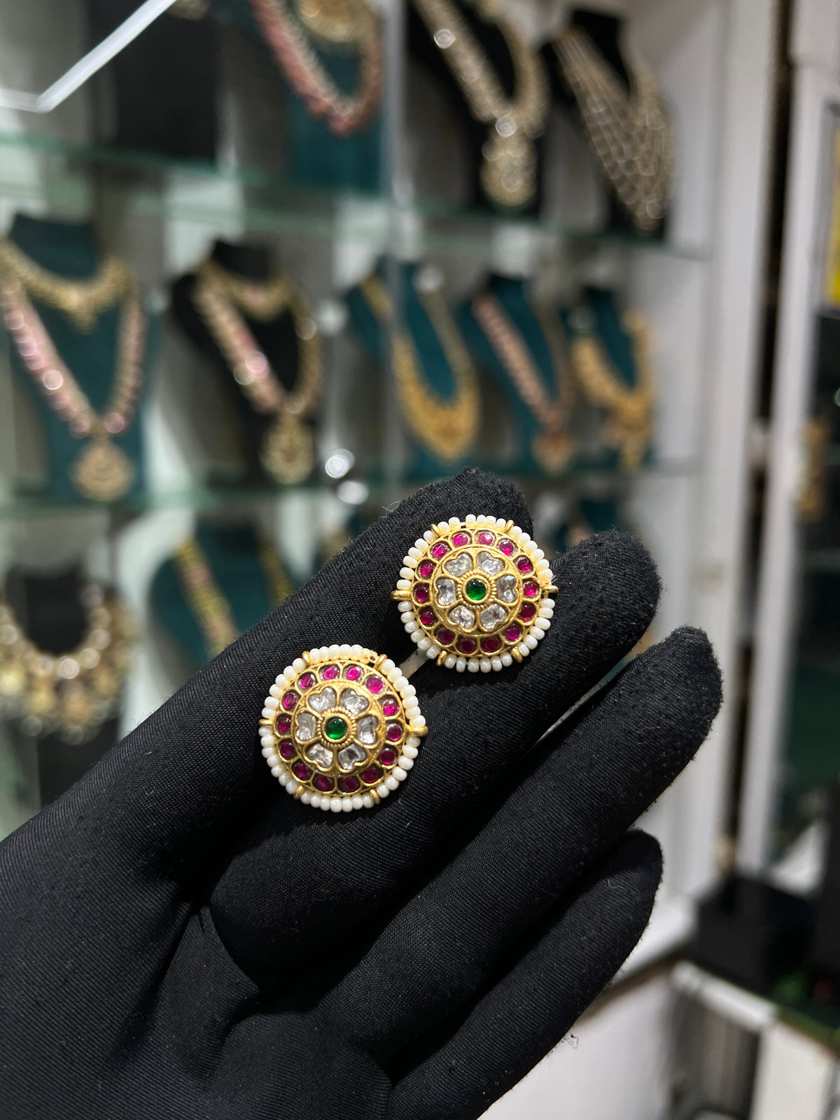 Kundan earring