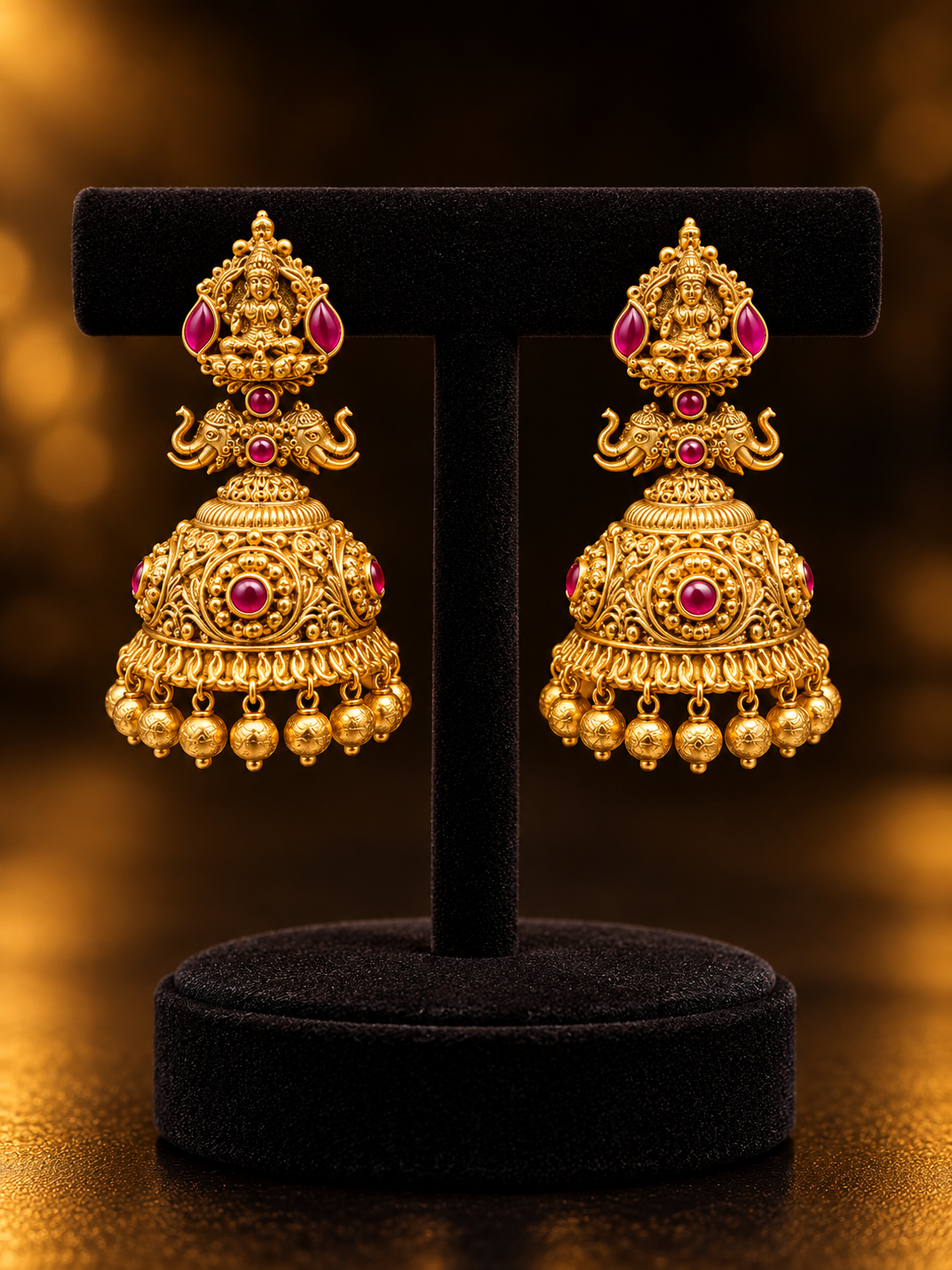 Kundan Nagshi earring