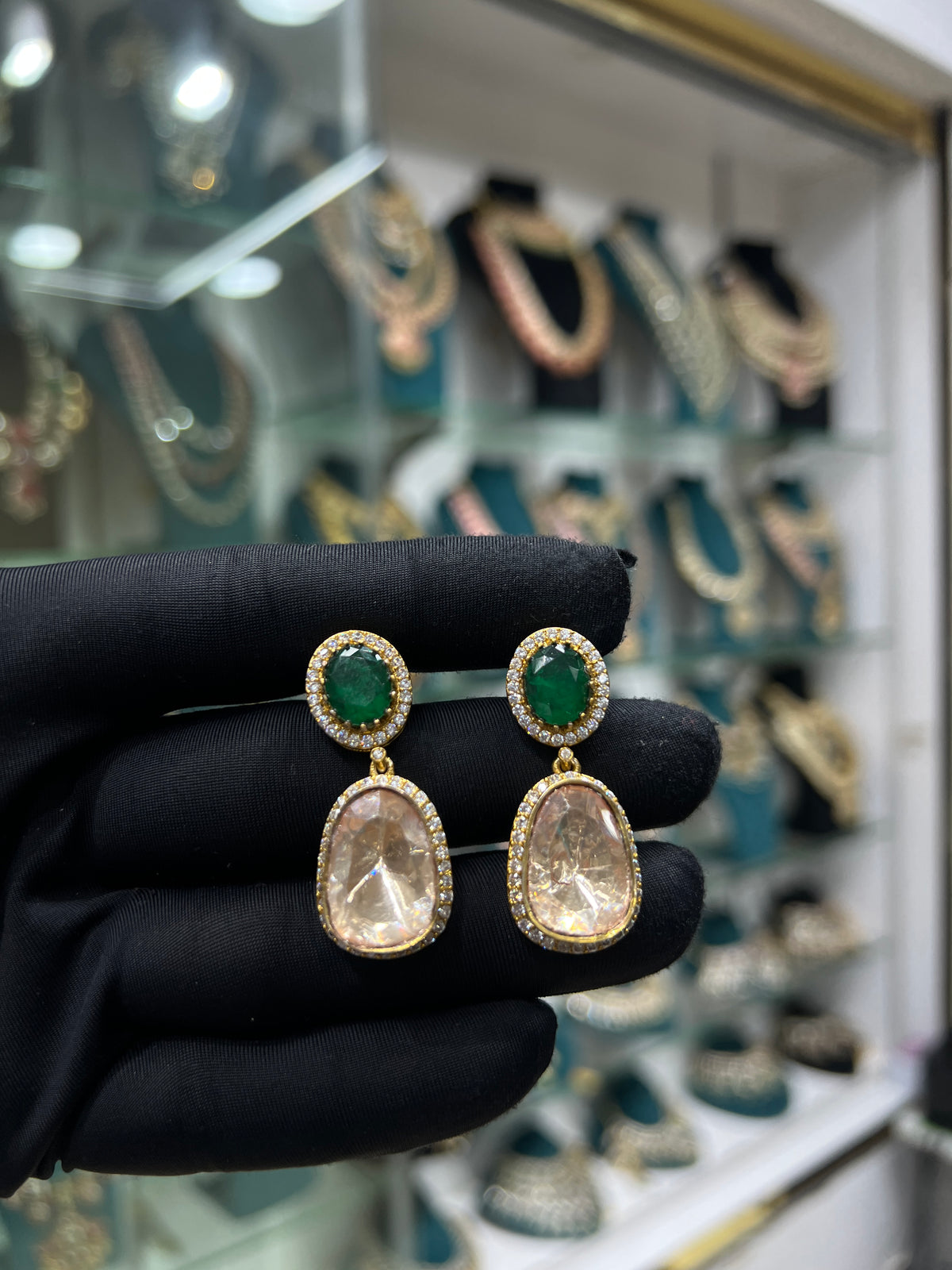 Polki earring