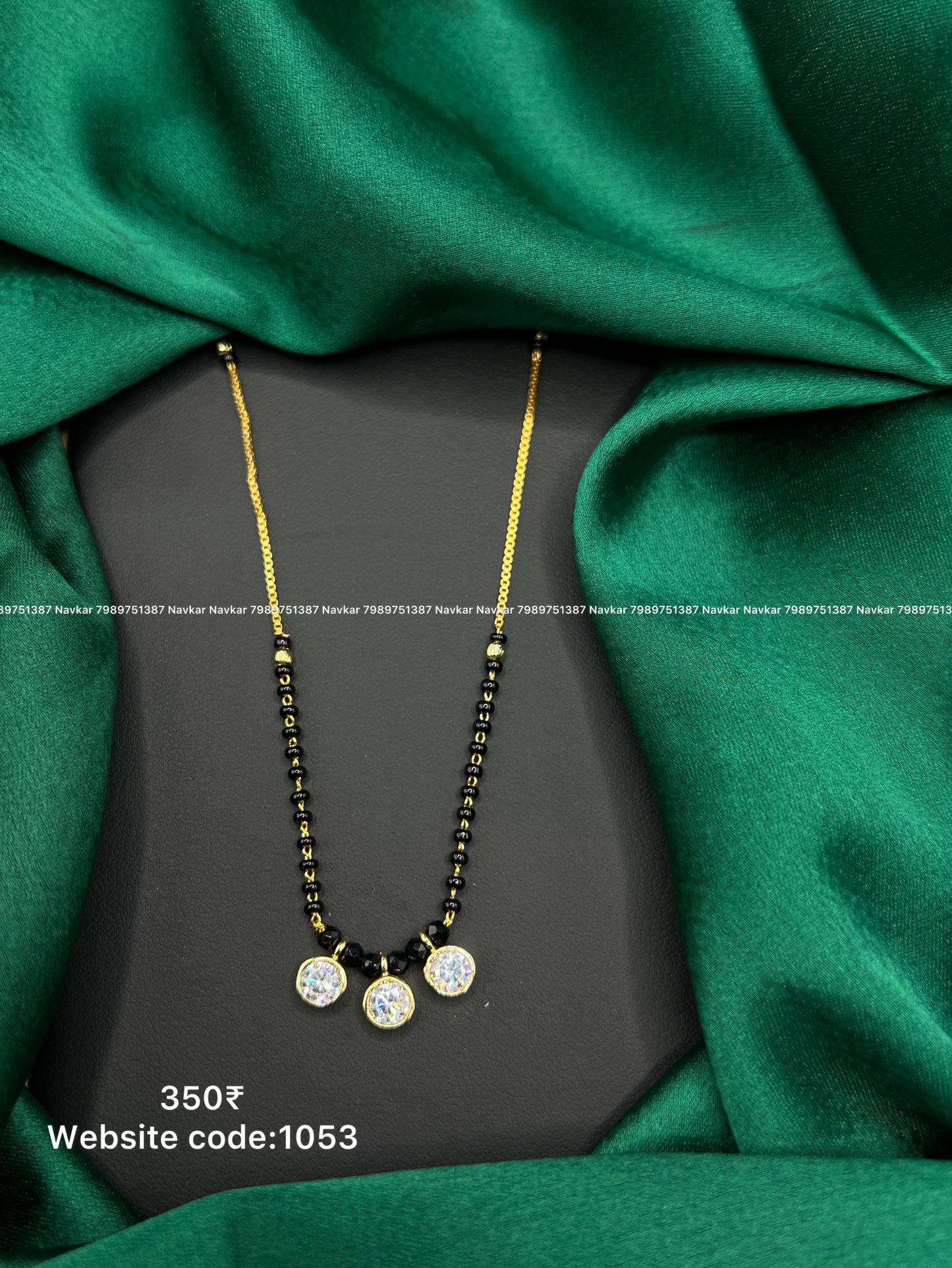 Black beads