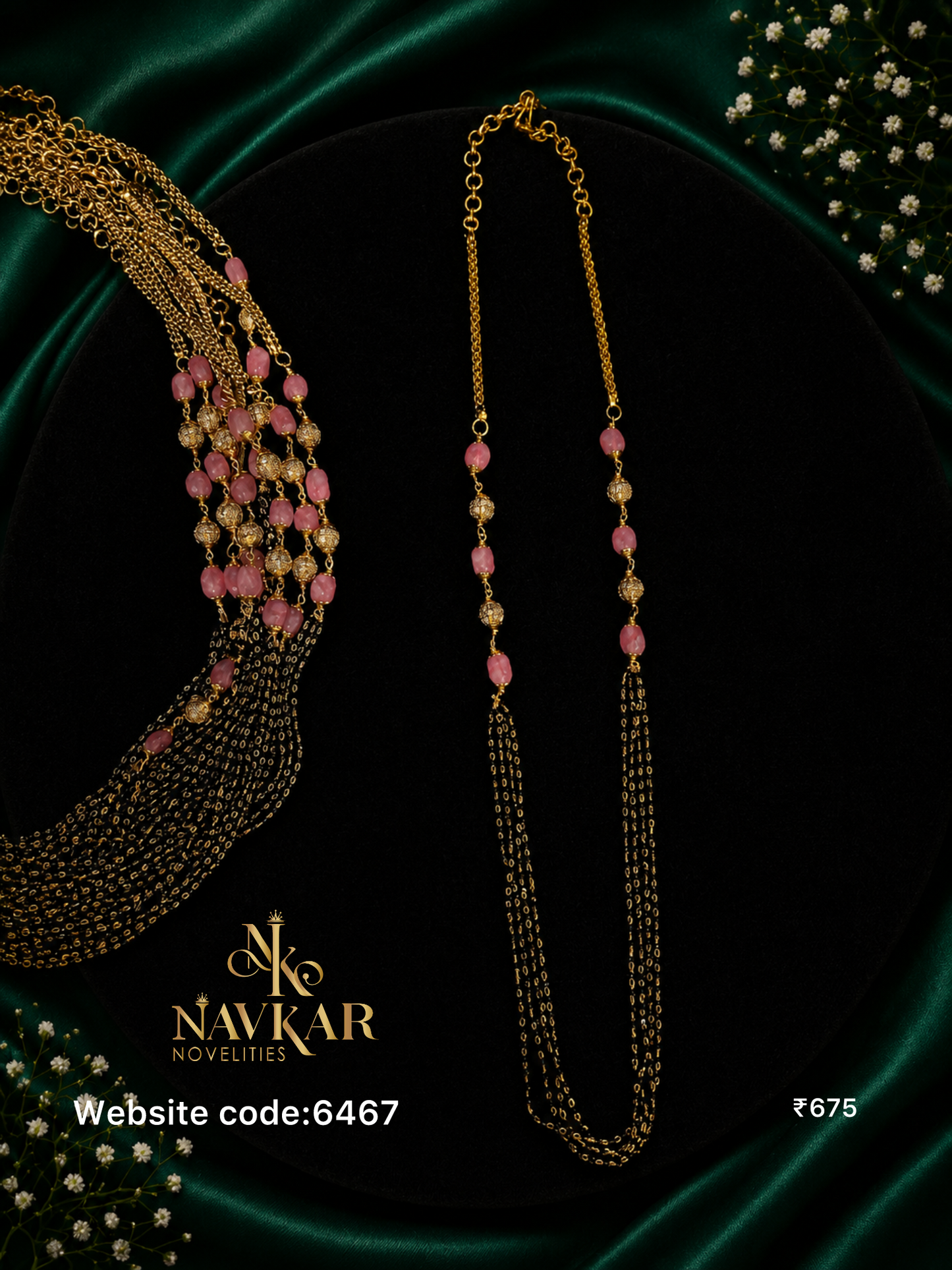 Black beads