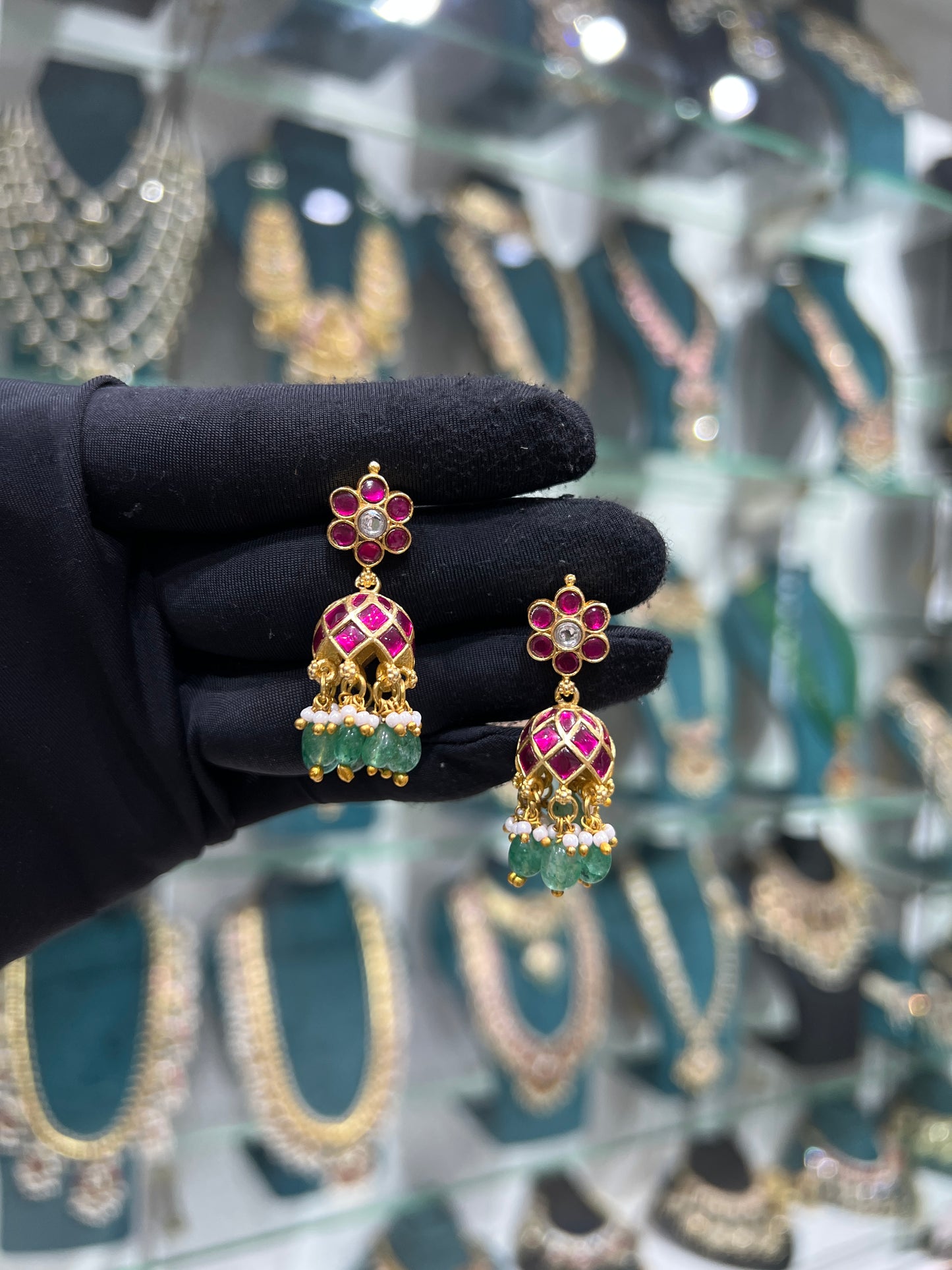 Kundan earring