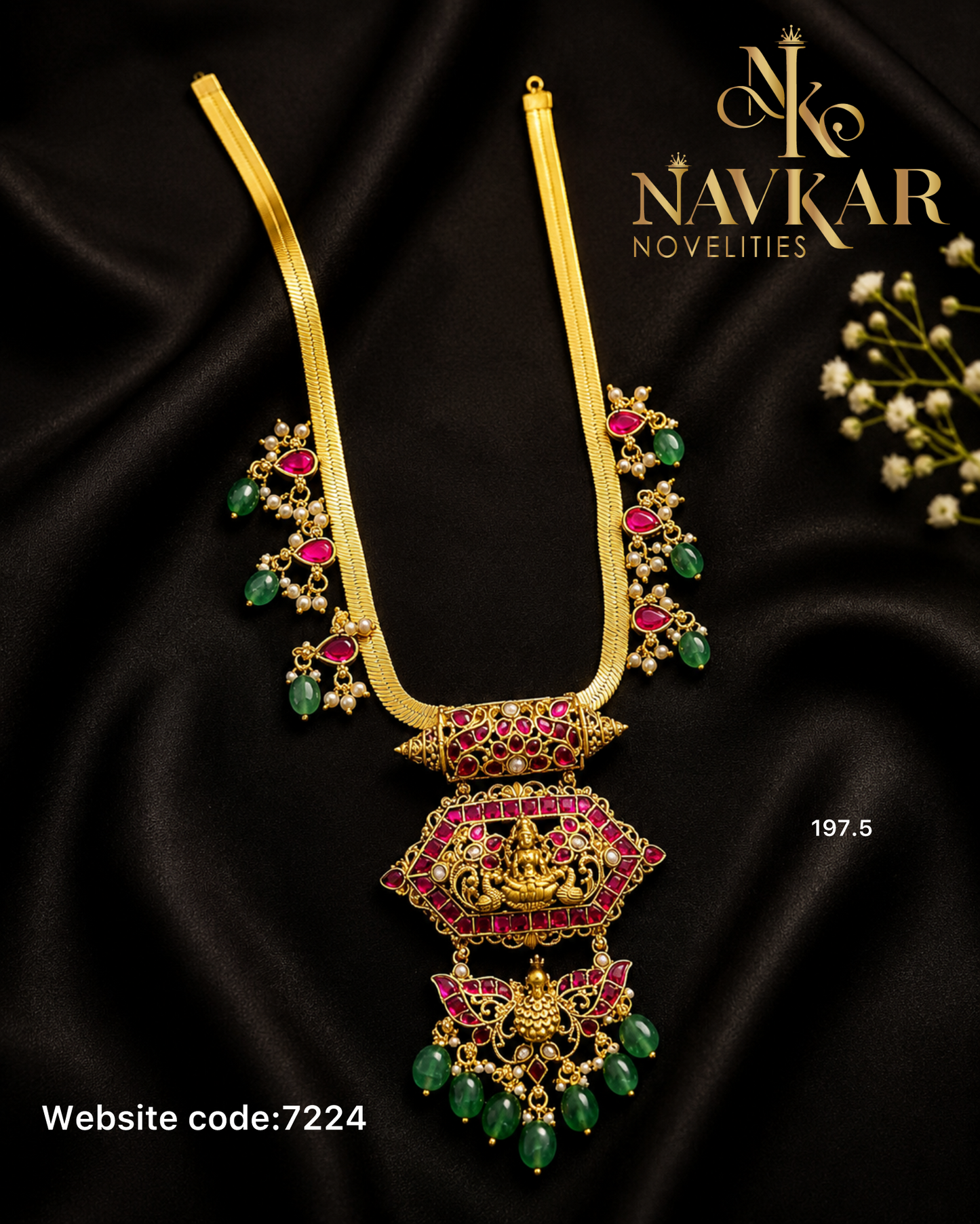 Kundan Nagshi necklace