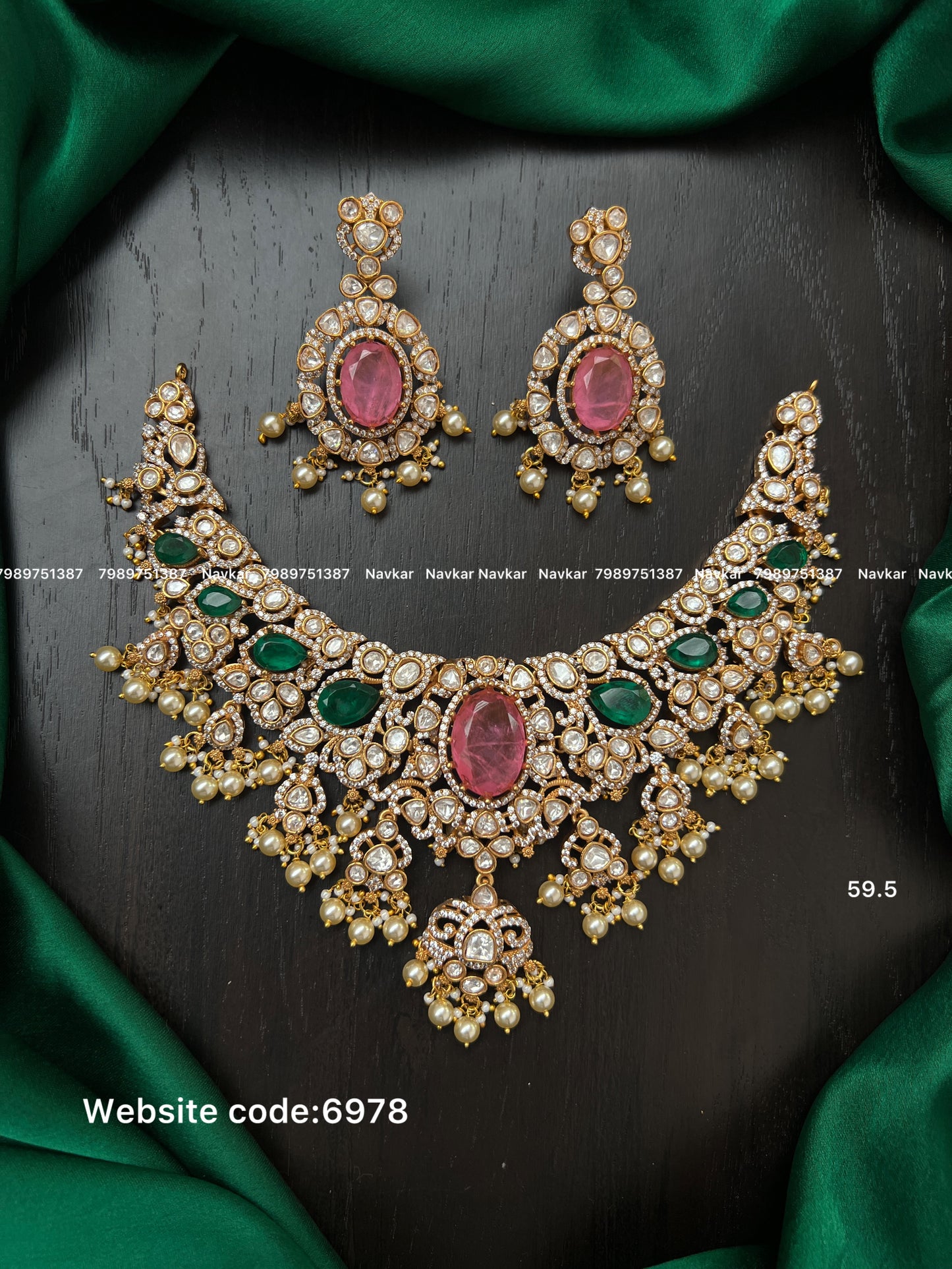 Mossonite Necklace