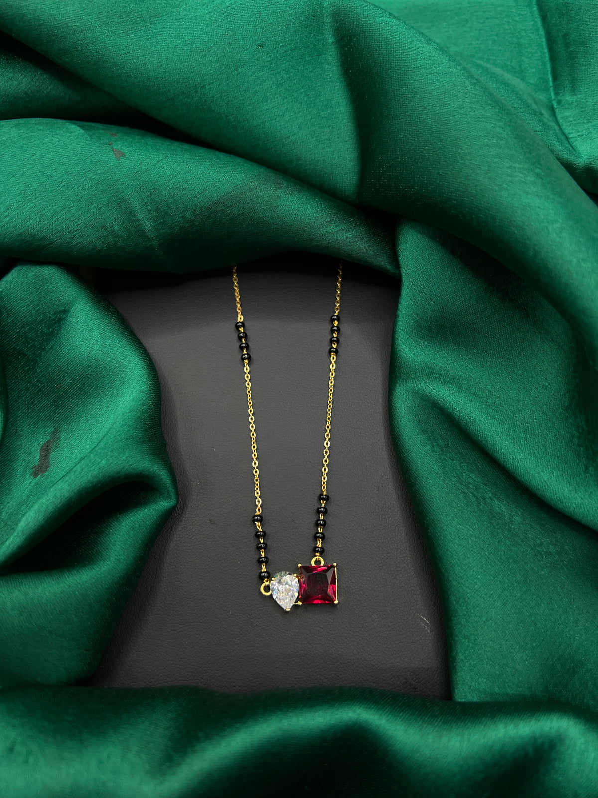 Black beads