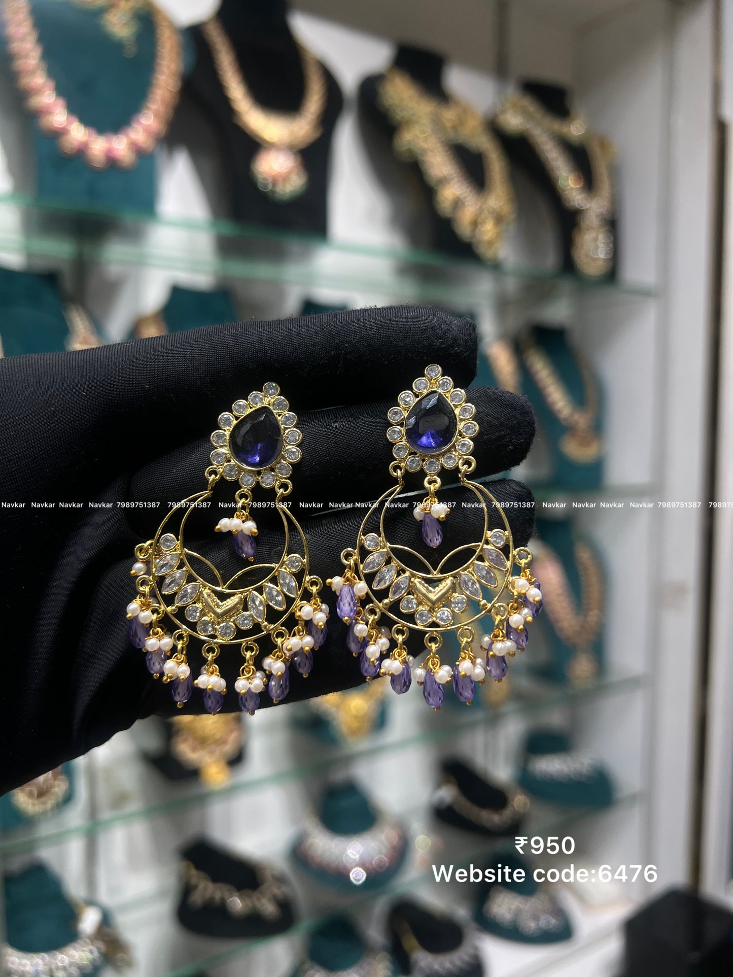 Mossonite earring