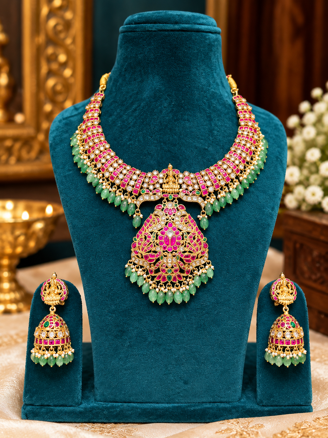 Kundan necklace