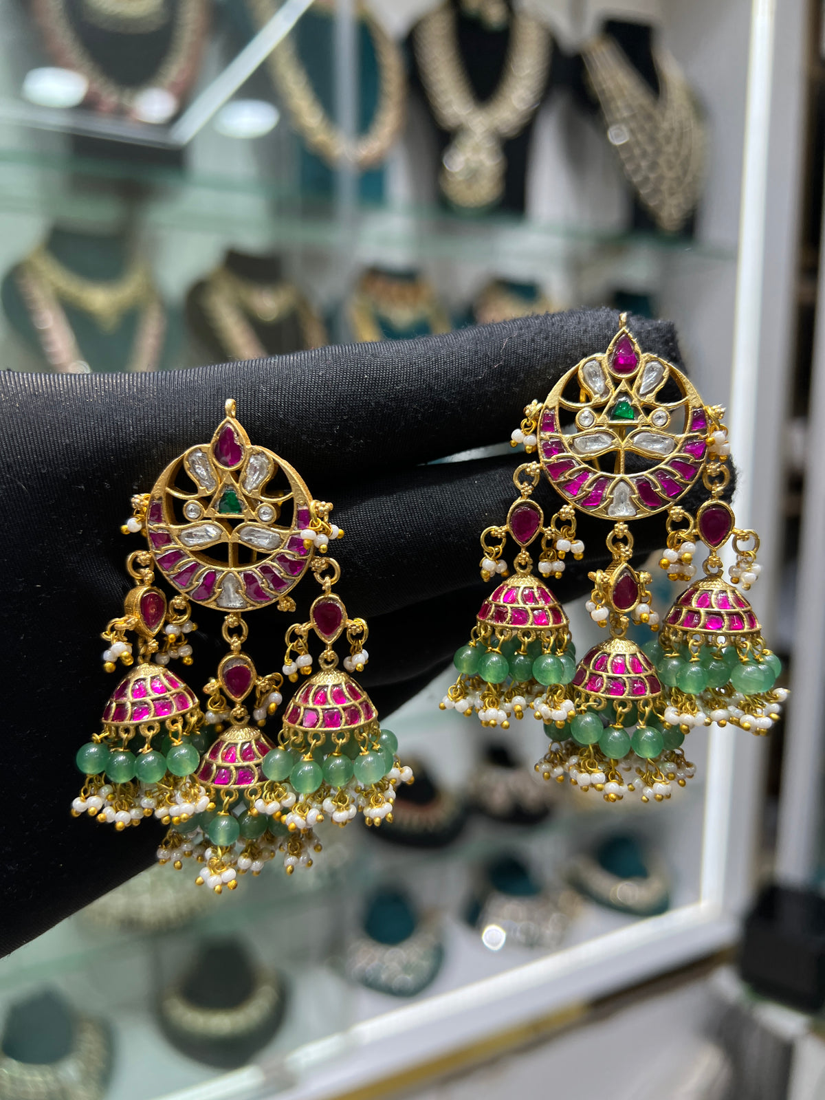 Kundan earring
