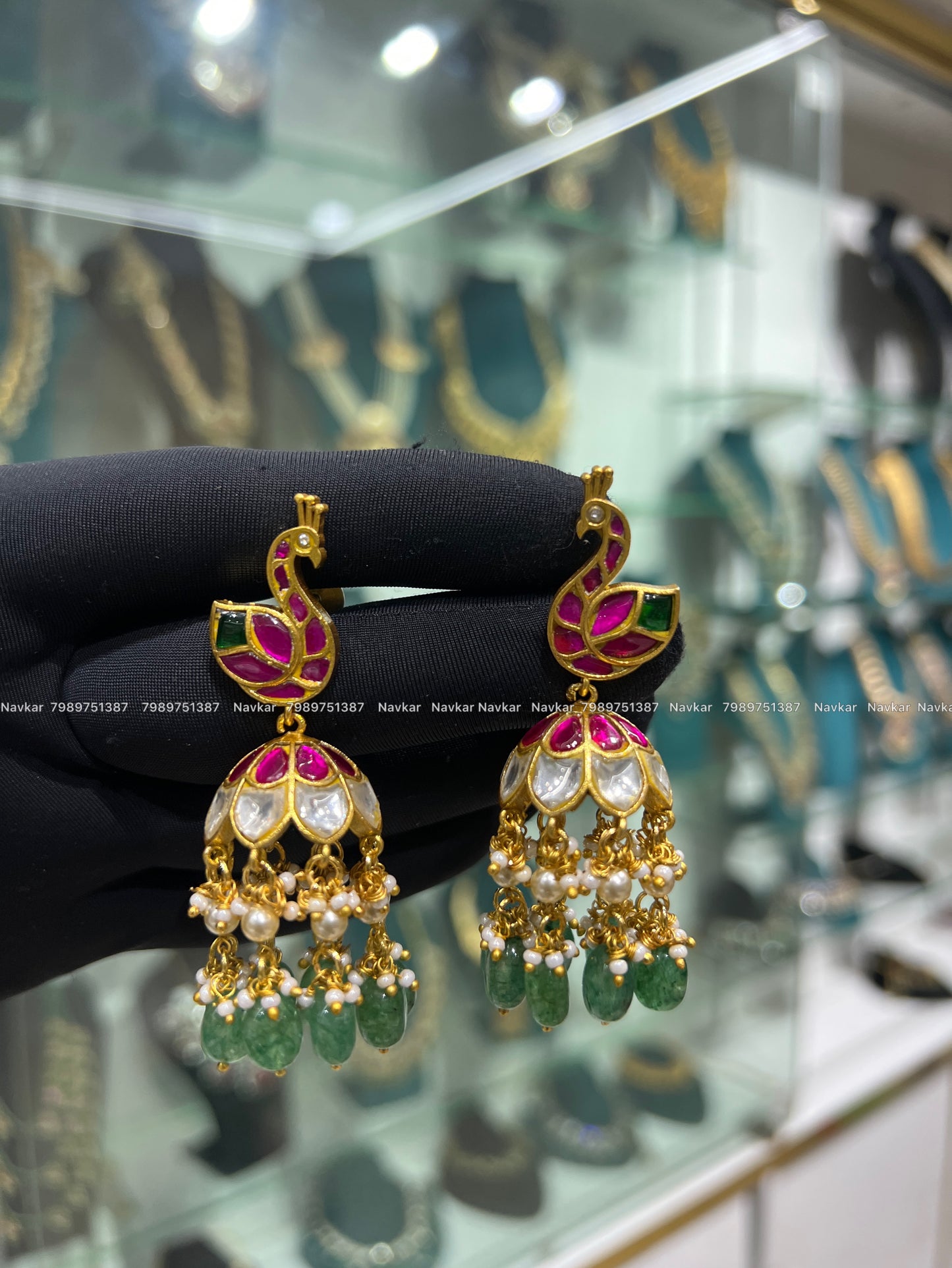Kundan earring