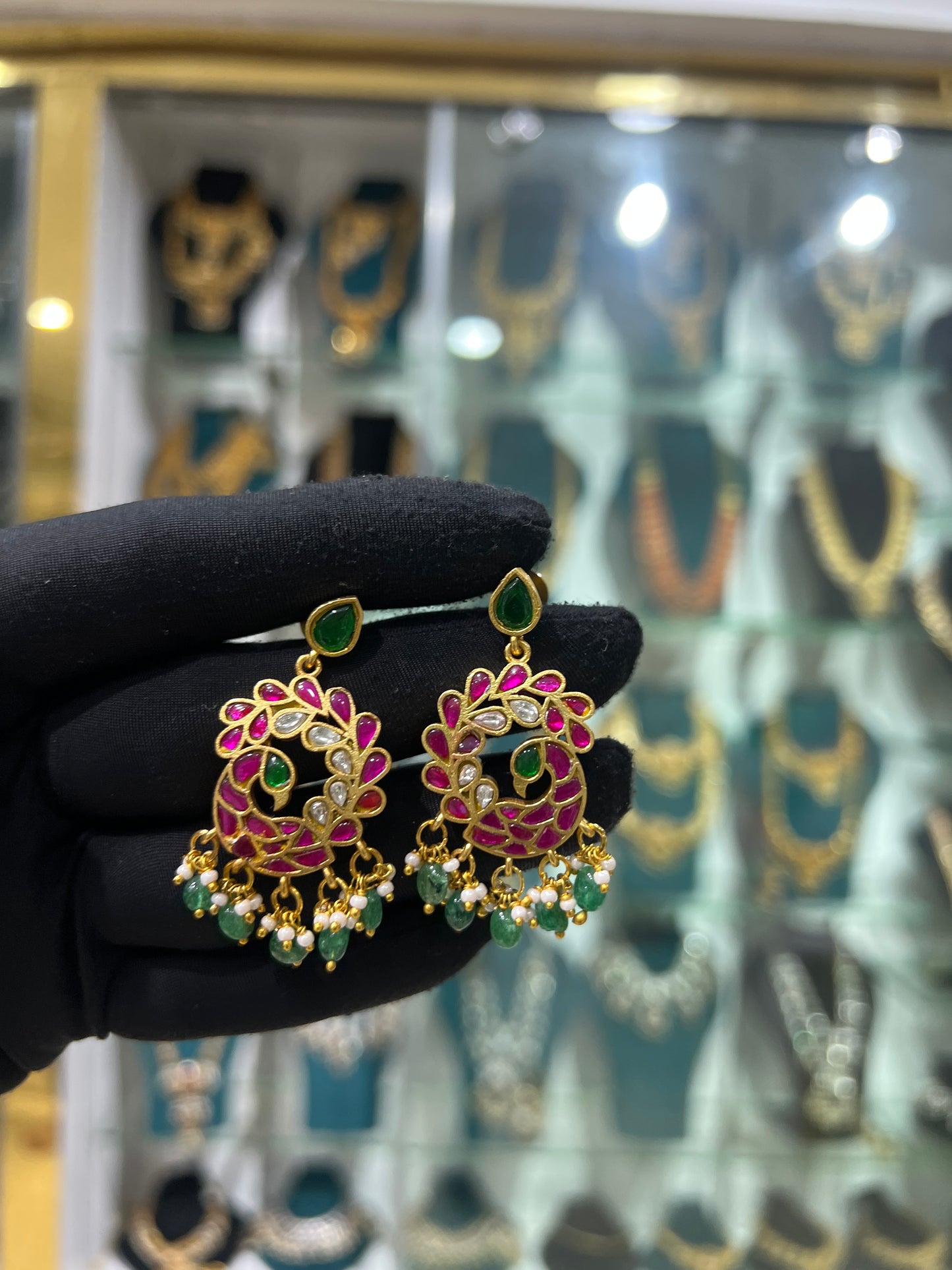 Kundan earring
