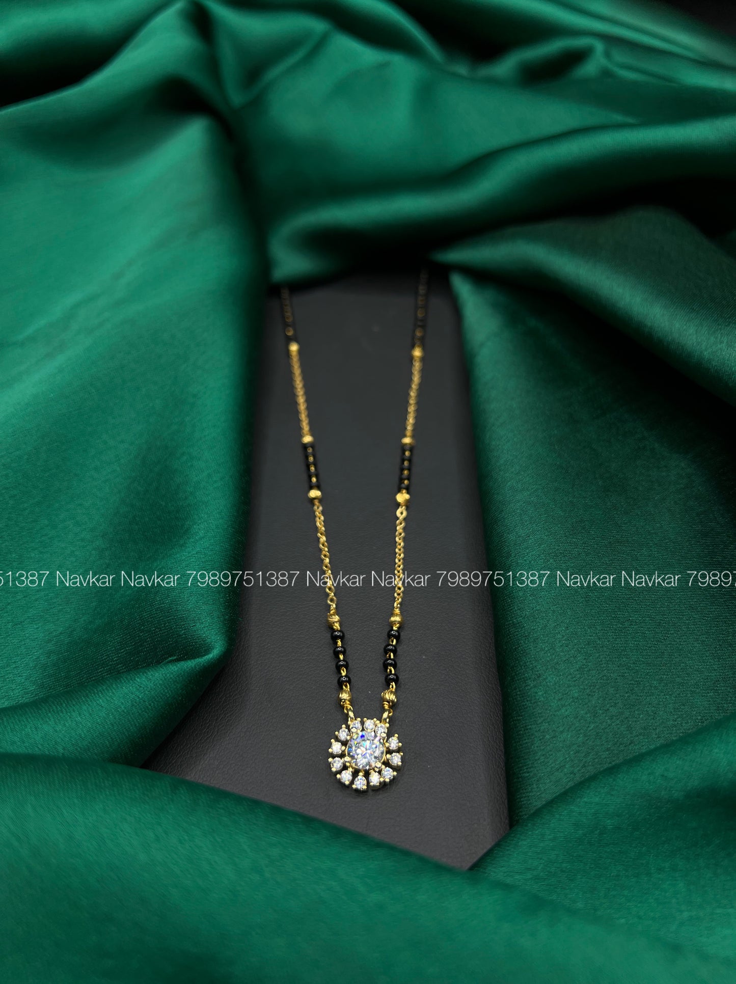 Black beads