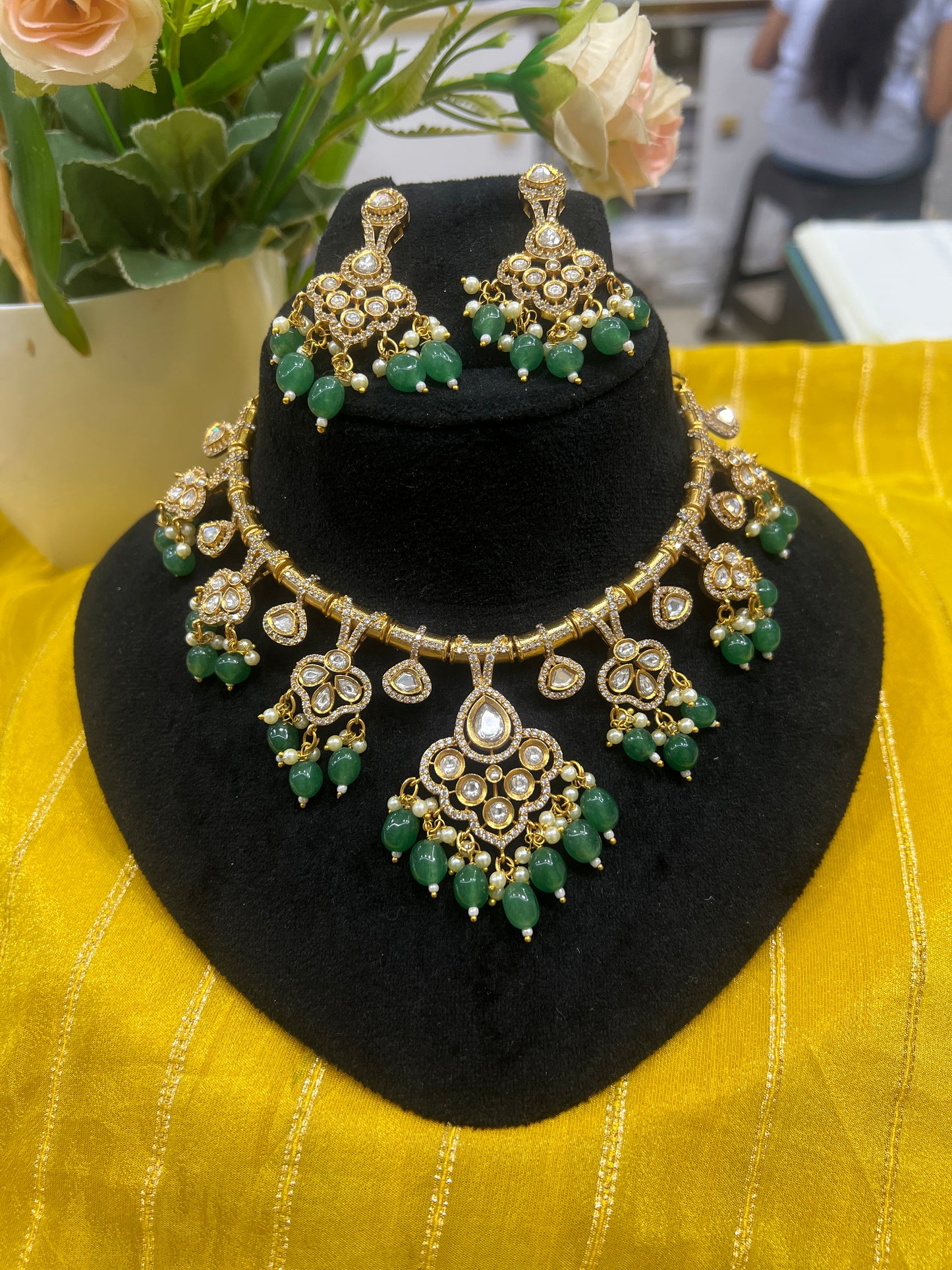 MOSSONITE NECKLACE