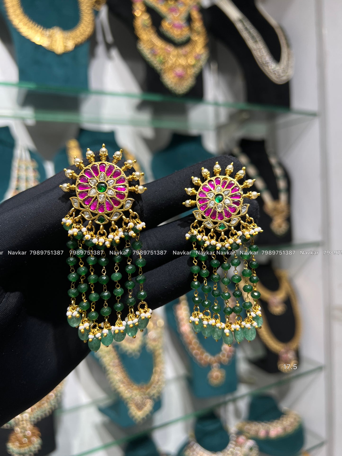 Kundan earring