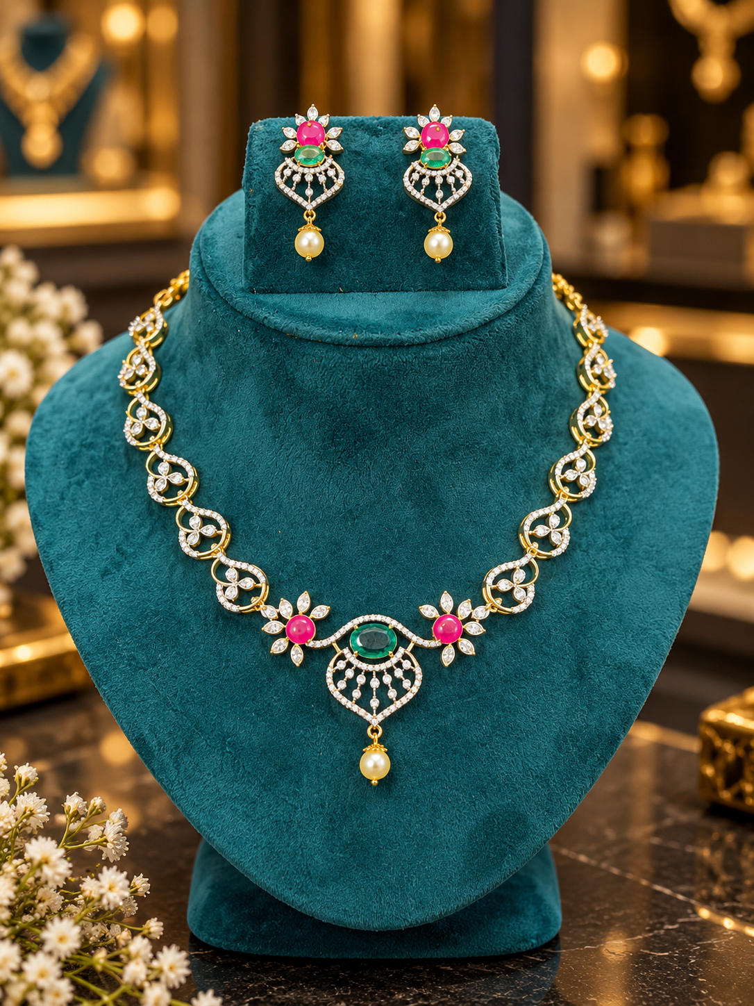Gj necklace