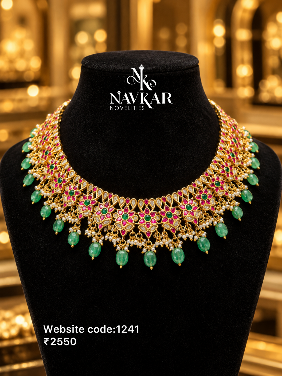 Kundan necklace