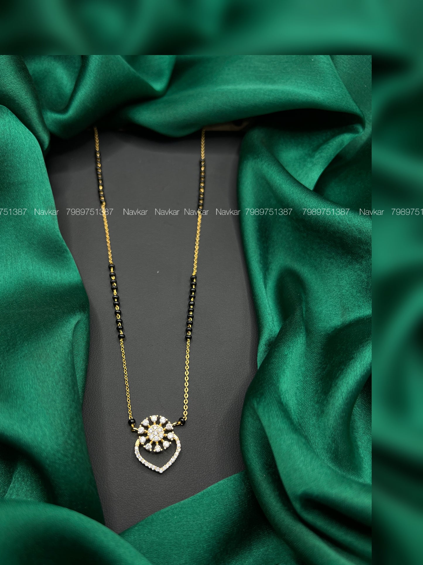 Black beads
