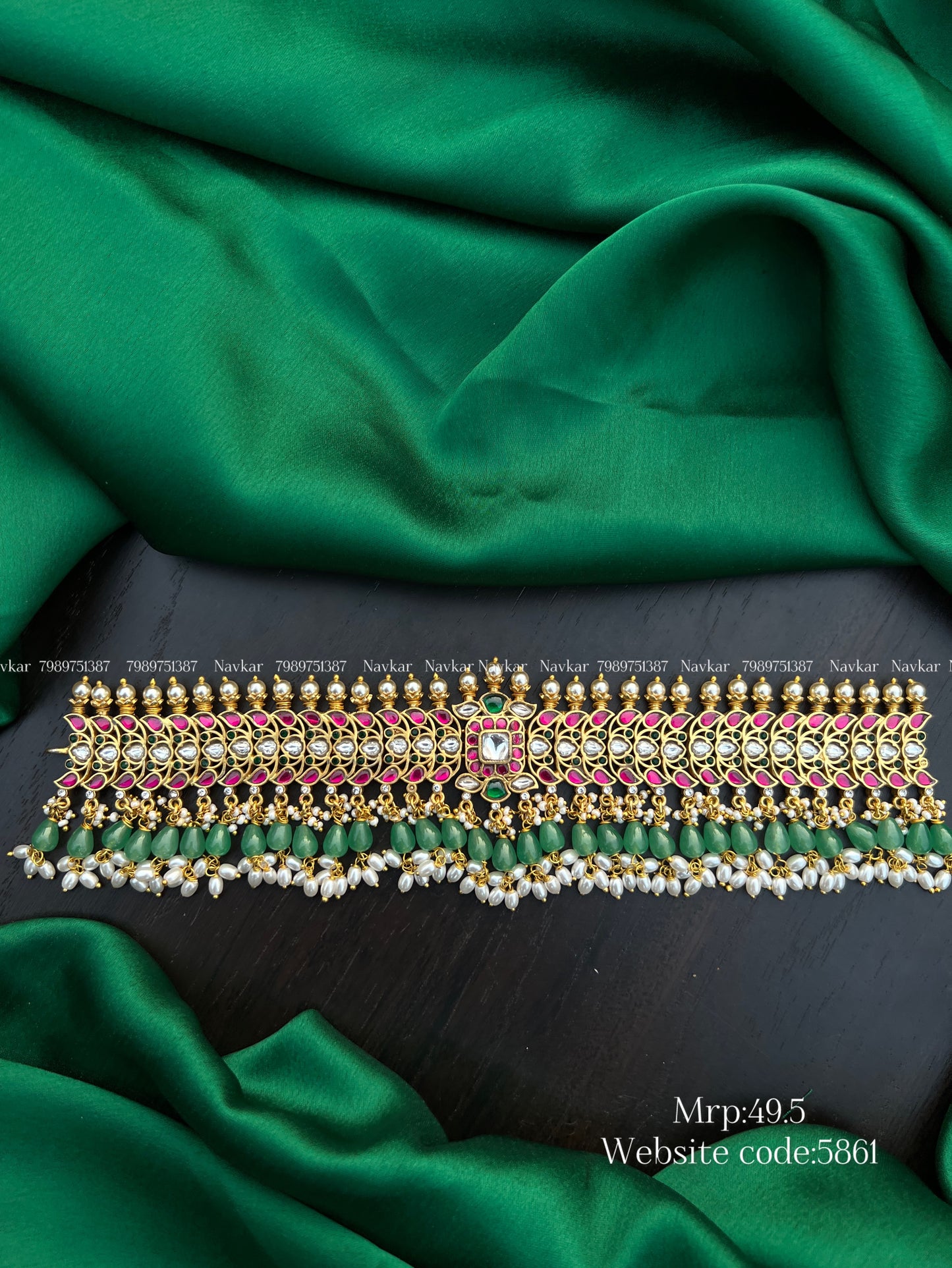 Kundan choker