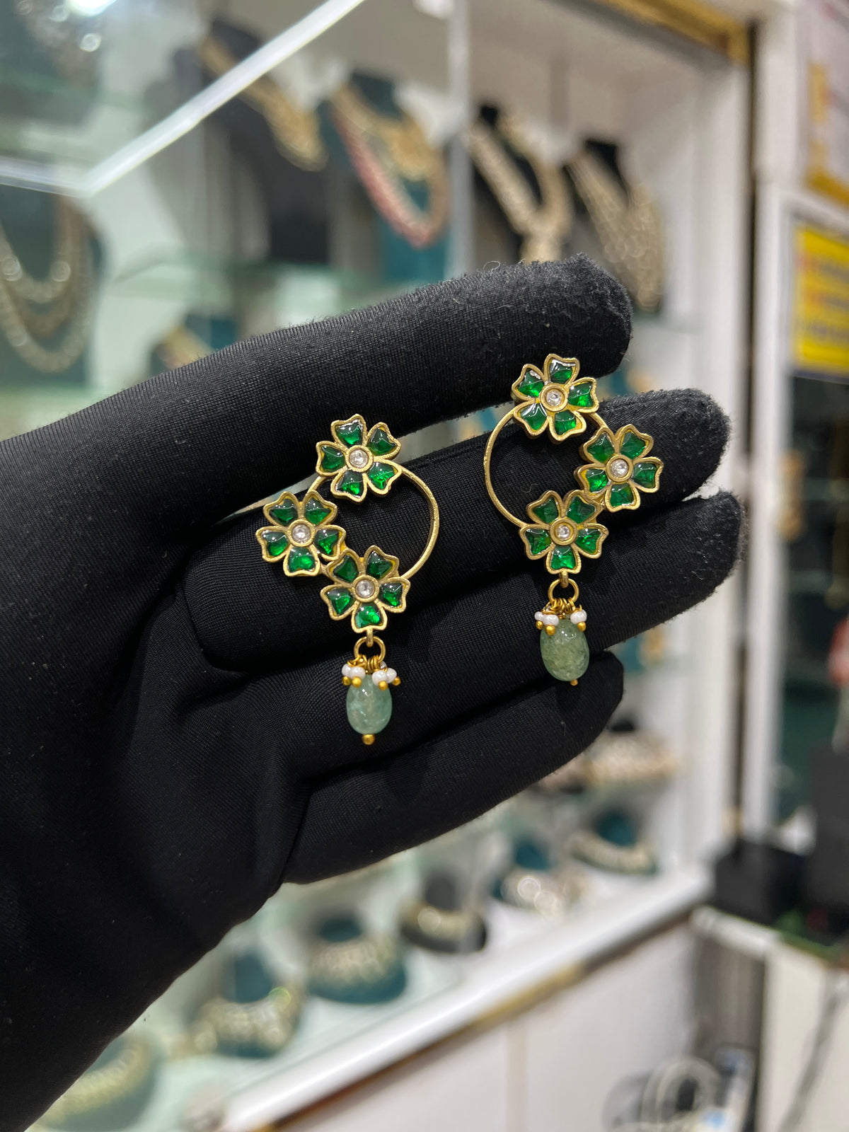 Kundan earring