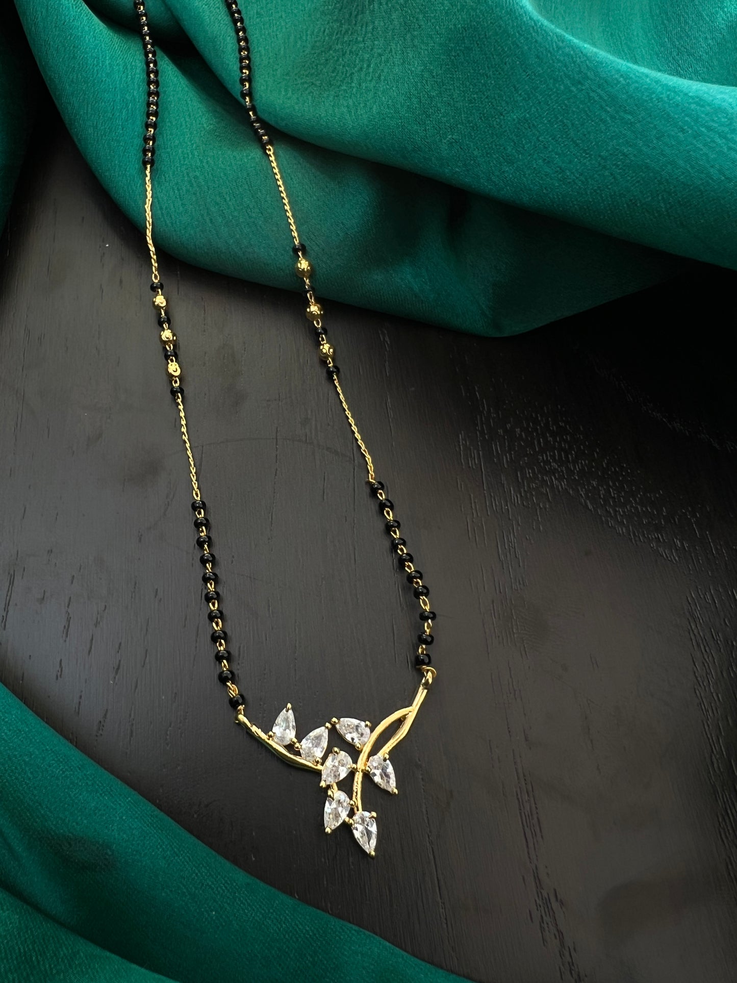 Black beads