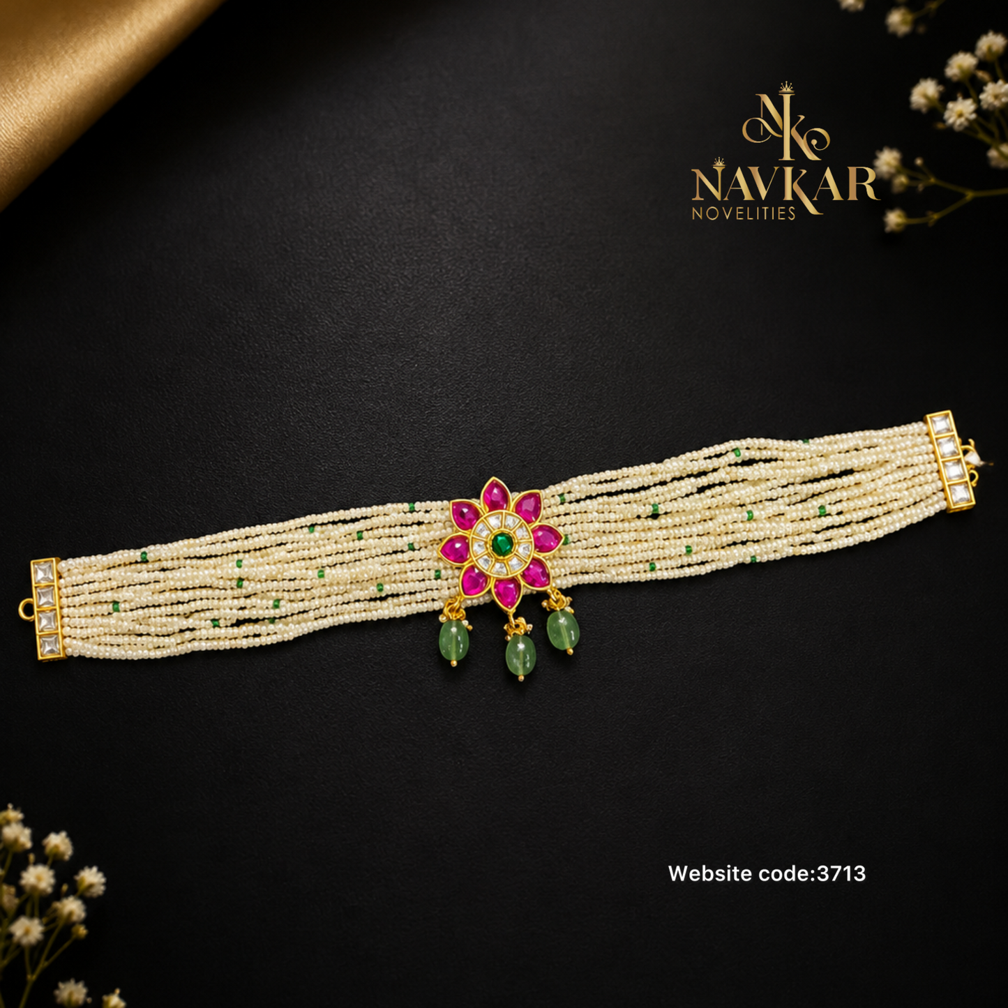 Kundan choker