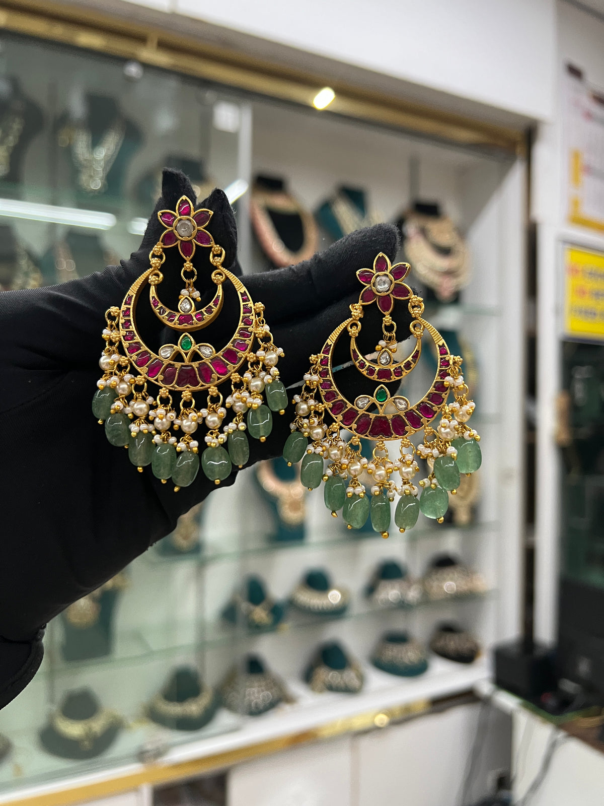 Kundan earring