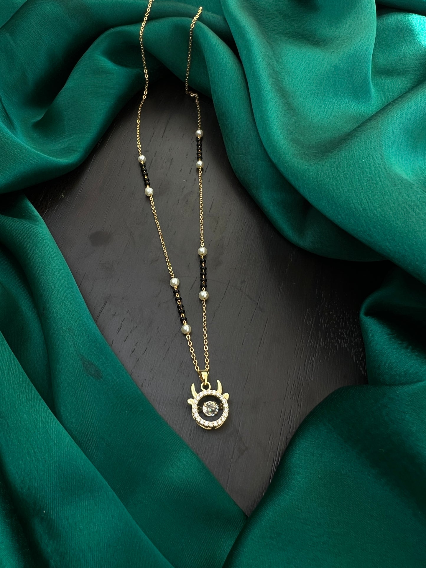 Black beads
